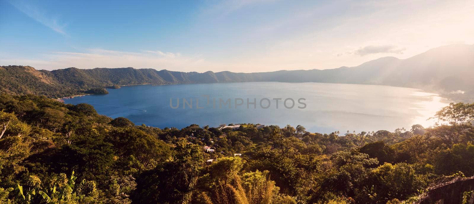 Lake Coatepeque in Salvador by benkrut