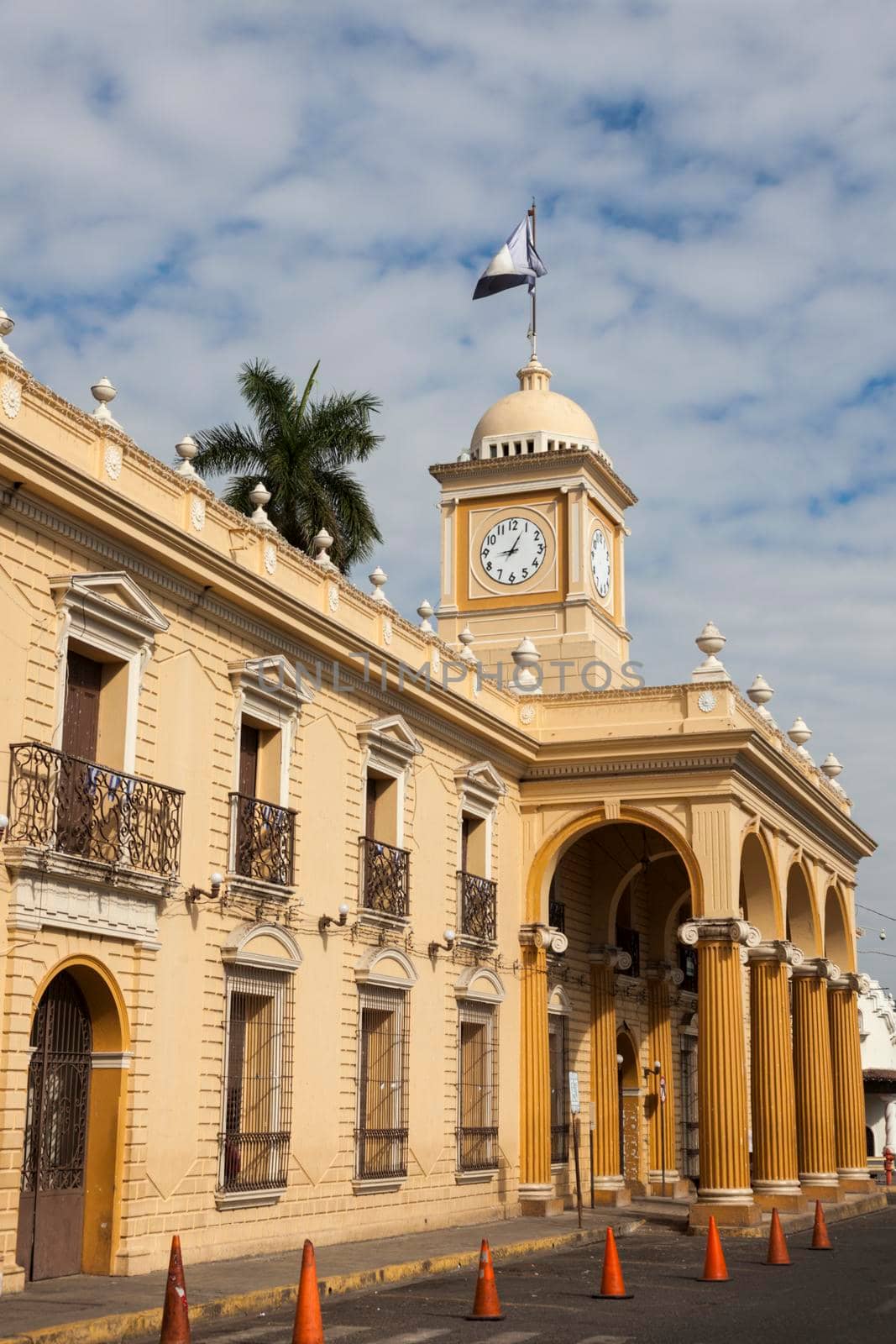 City Hall of Santa Ana. Santa Ana, El Salvador.