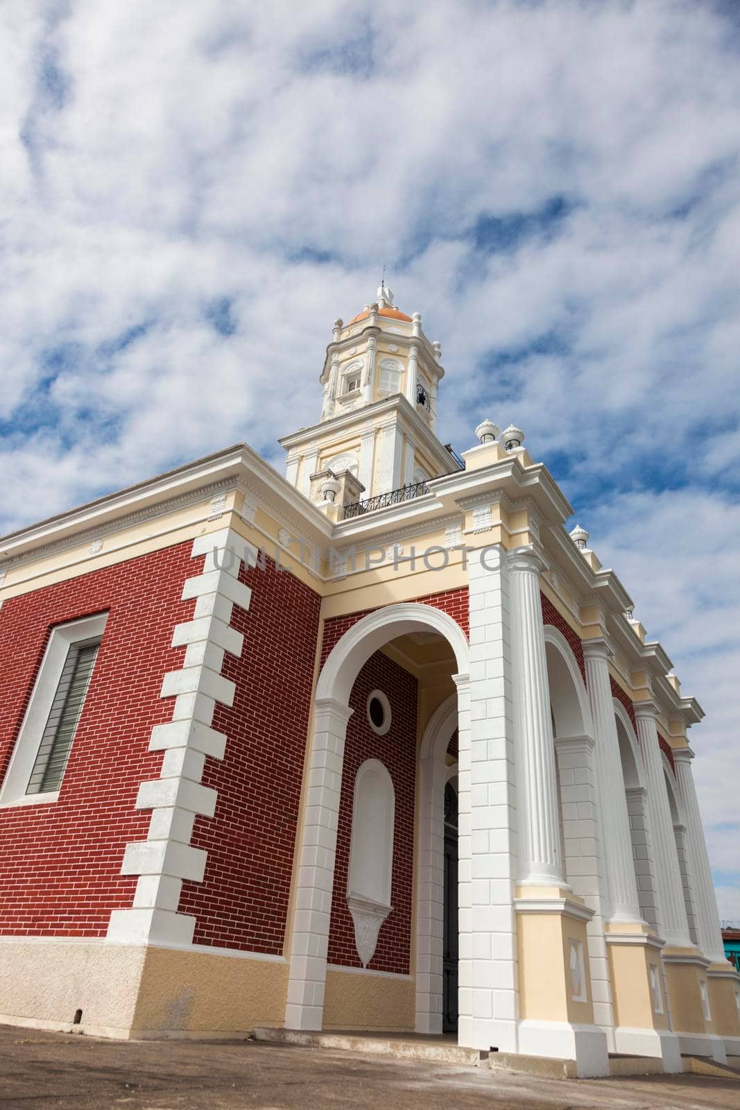 El Carmen Church in Santa Ana. Santa Ana, El Salvador.