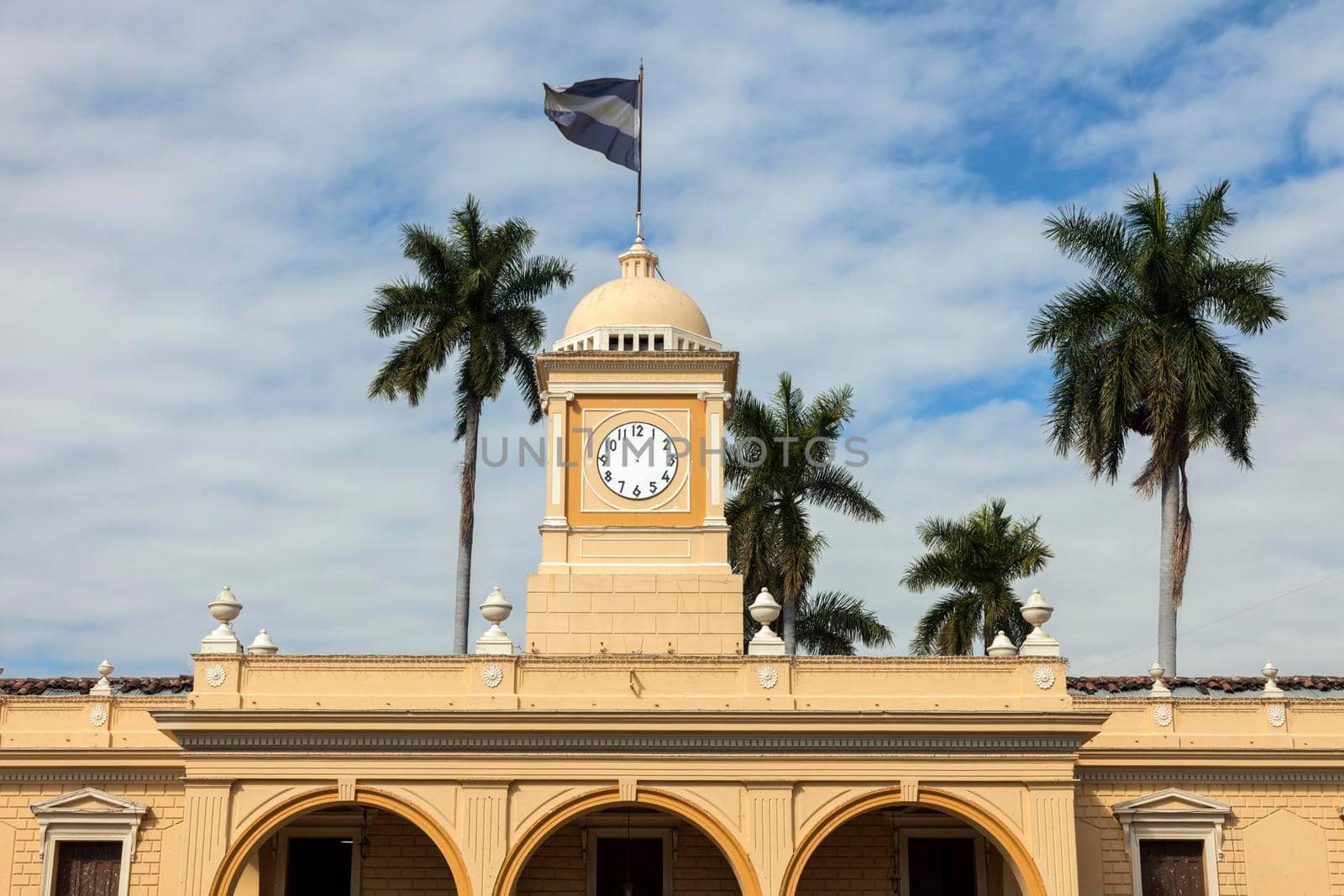 City Hall of Santa Ana. Santa Ana, El Salvador.