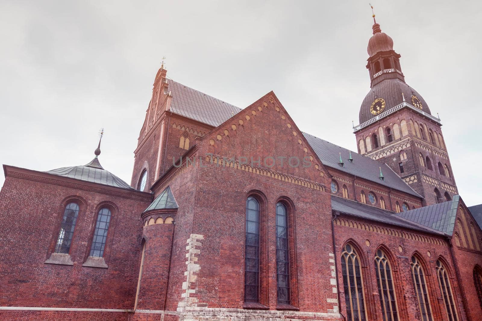 Riga Cathedral in the city center. Riga, Latvia