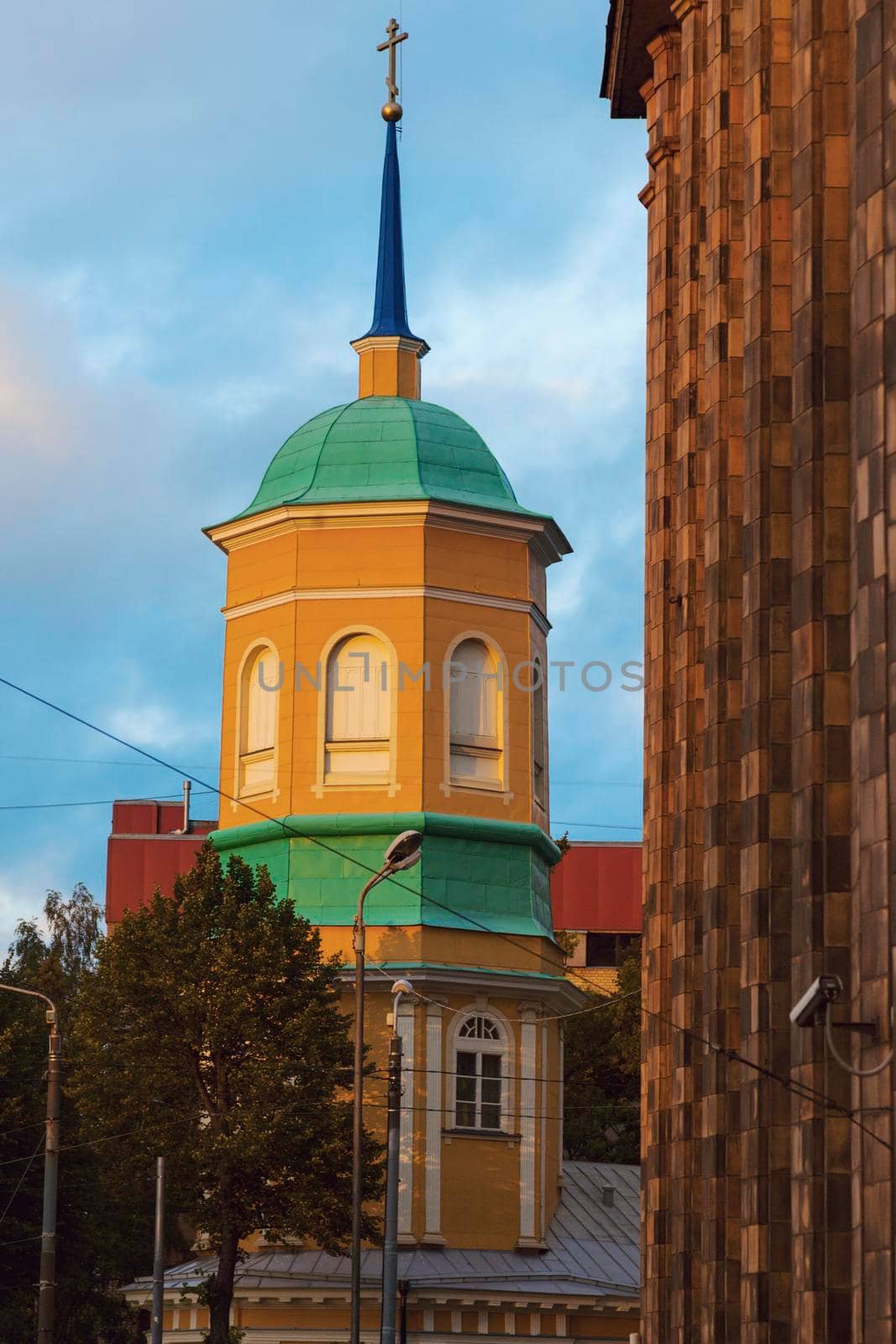 Riga Orthodox Church of Annunciation of St. Virgin. Riga, Latvia