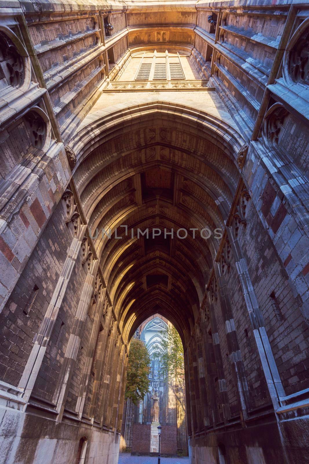 Dom Tower of Utrecht. Utrecht, South Holland, Netherlands.