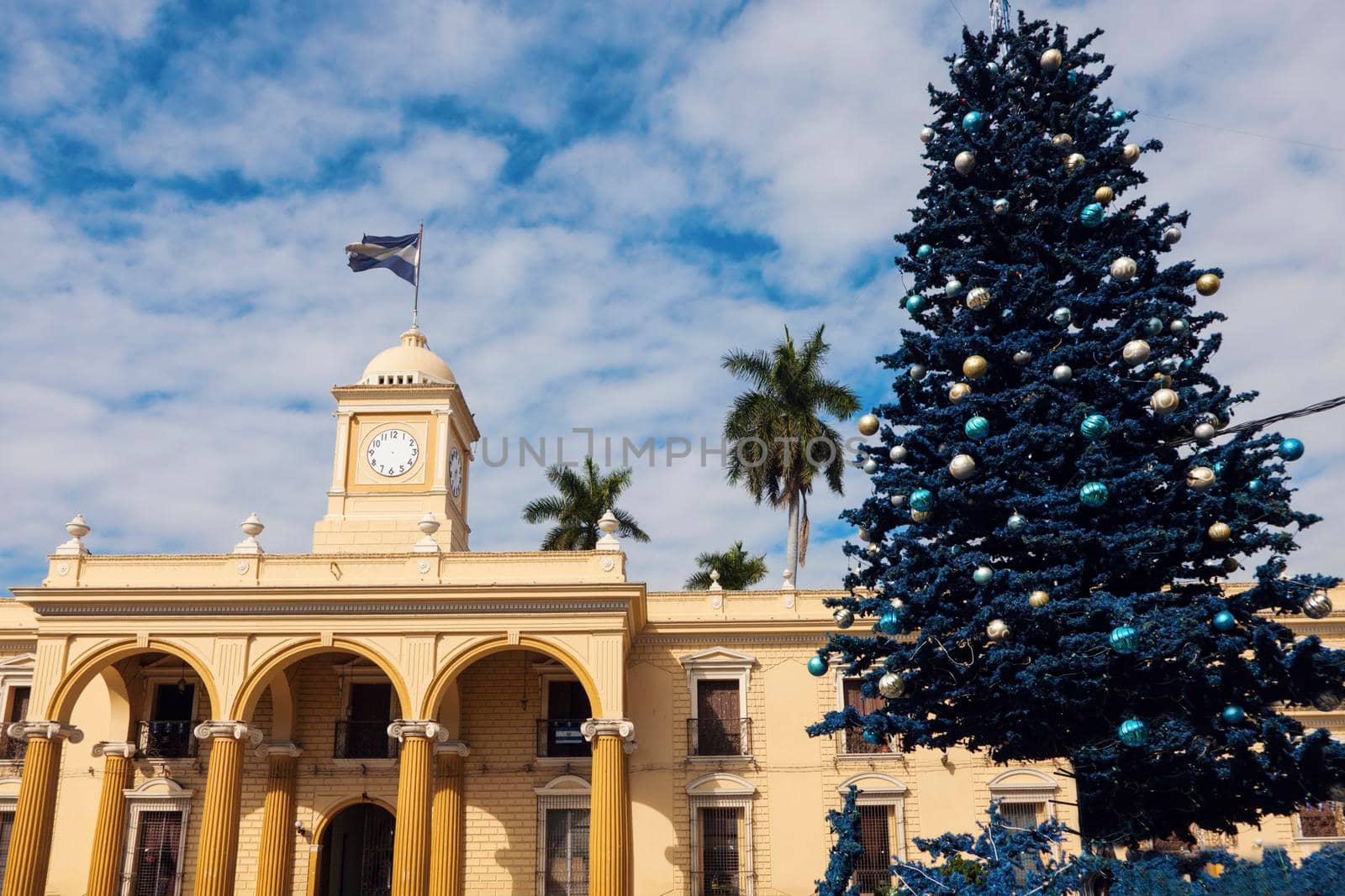 City Hall of Santa Ana. Santa Ana, El Salvador.