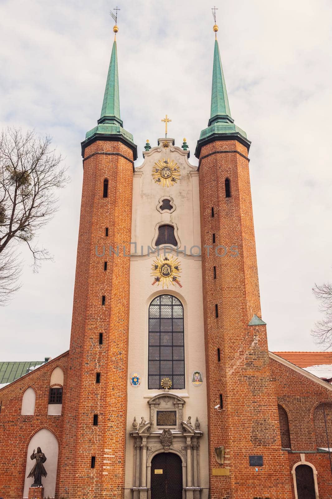 Oliwa Cathedral in Gdansk. Gdansk, Pomorskie, Poland.