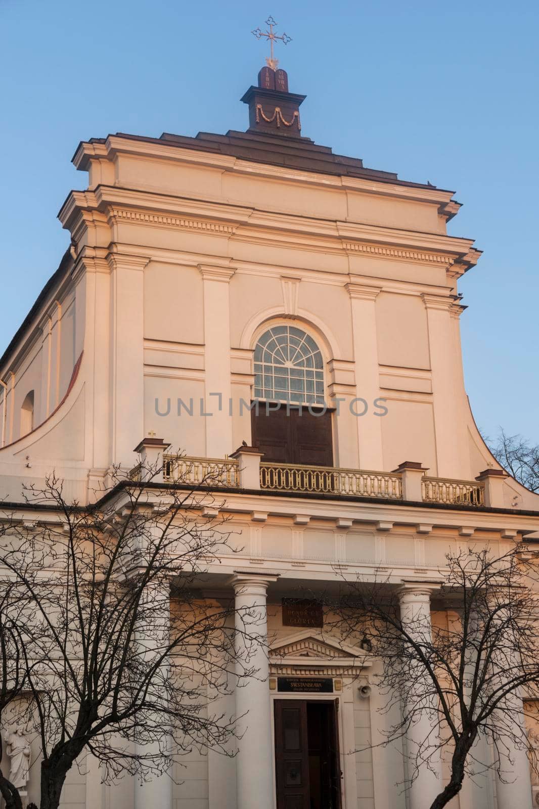 St. Stanislaus Church in Siedlce. Siedlce, Masovia, Poland.