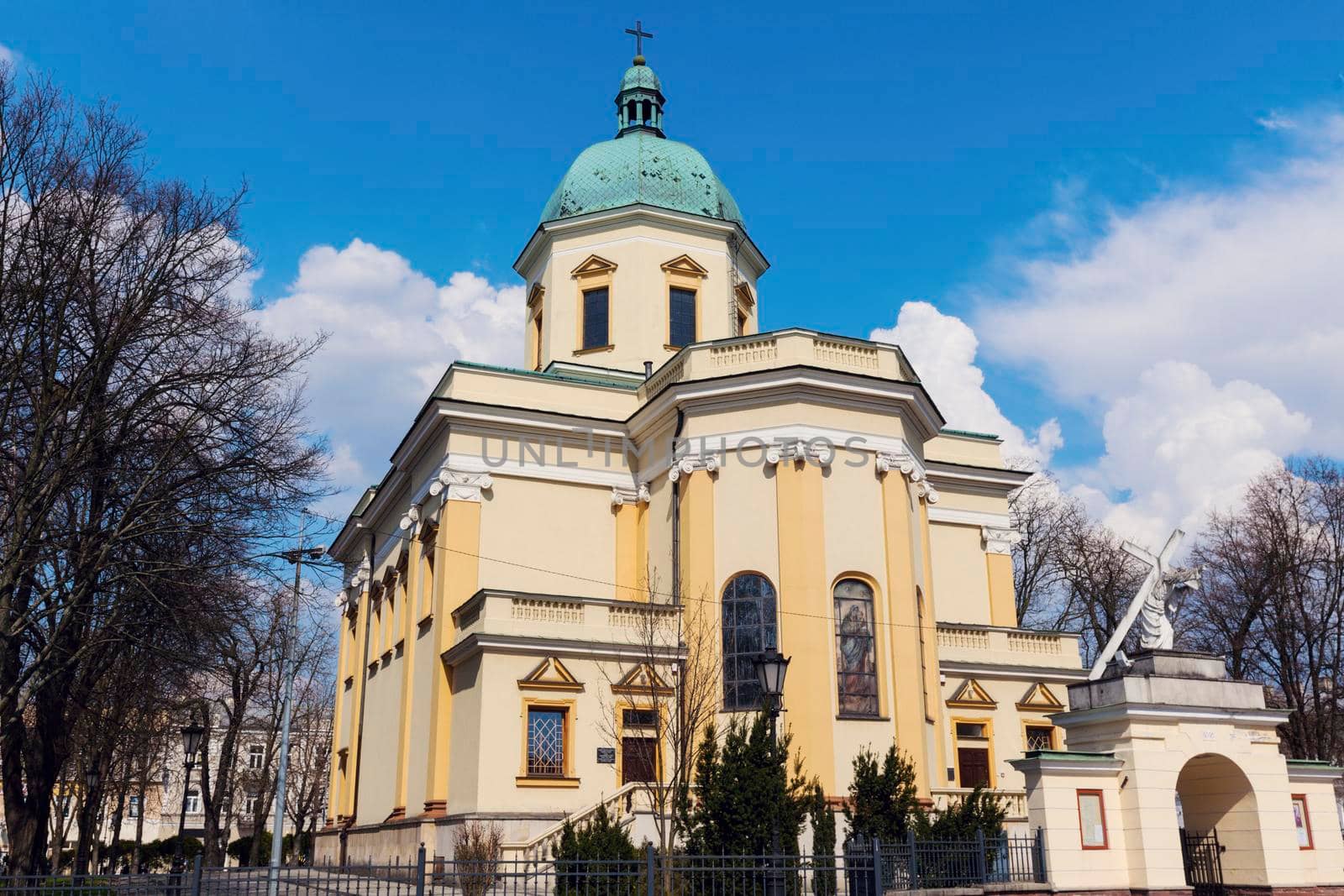 St. Stanislaus Garrison Church in Radom. Radom, Mazovia, Poland.