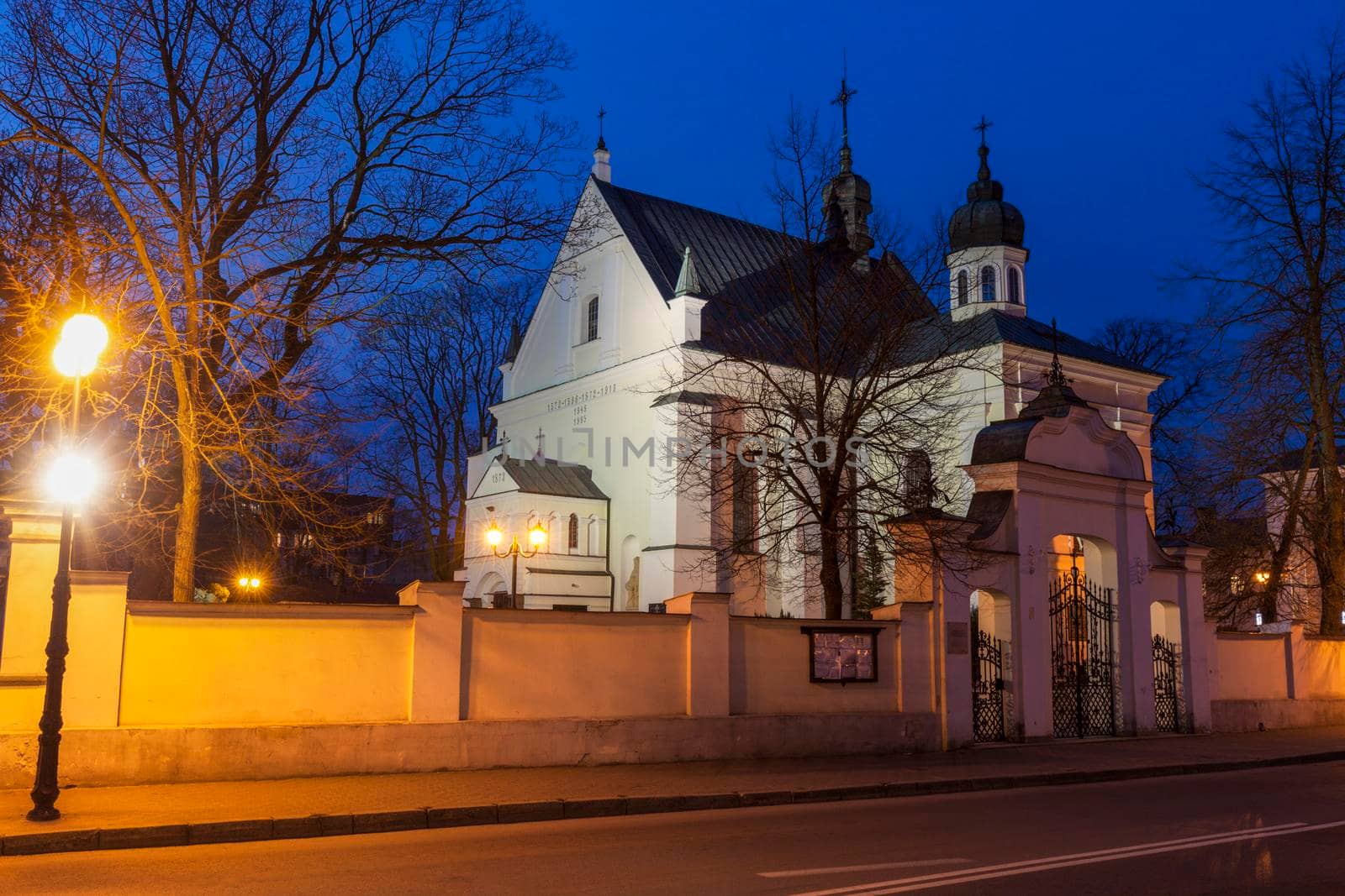 Church of St. Anna in Biala Podlaska. Gdansk, Pomorskie, Poland.