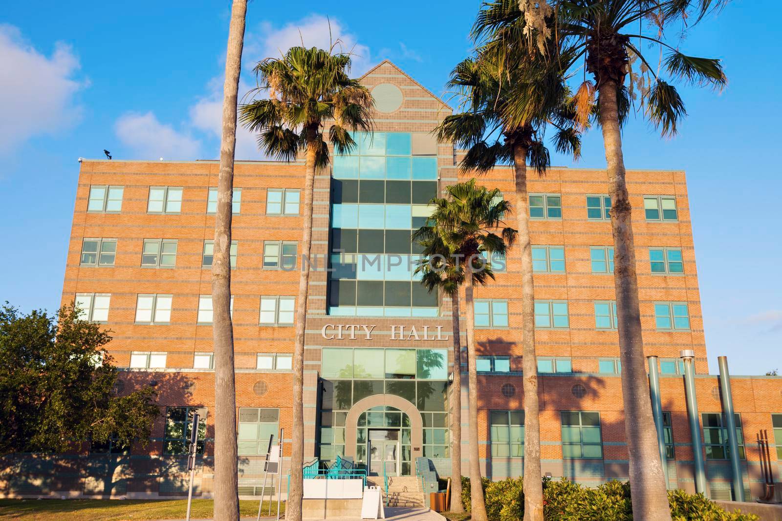 Corpus Christi City Hall. Corpus Christi, Texas, USA.