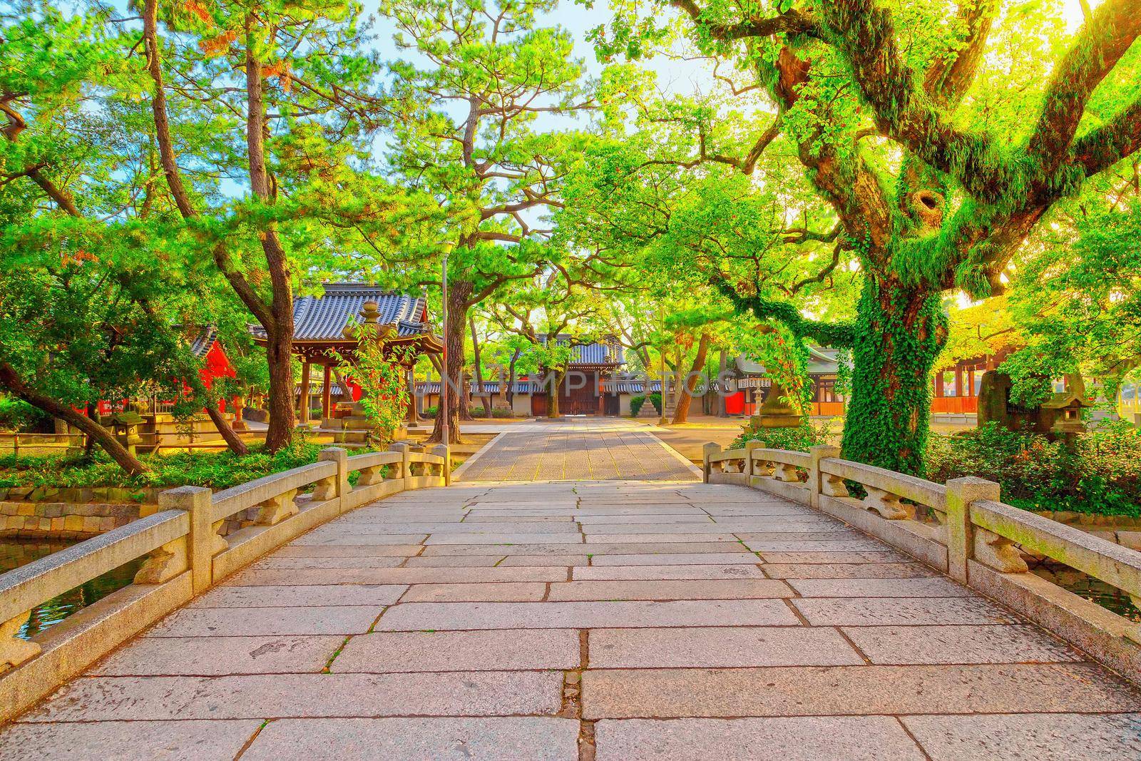 Sumiyoshi Grand Shrine (Sumiyoshi-taisha) in Osaka