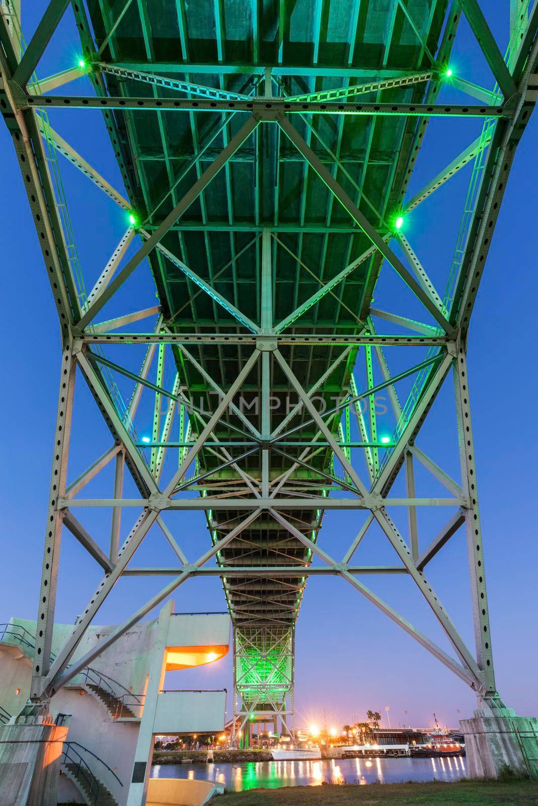 Corpus Christi Harbor Bridge. Corpus Christi, Texas, USA.