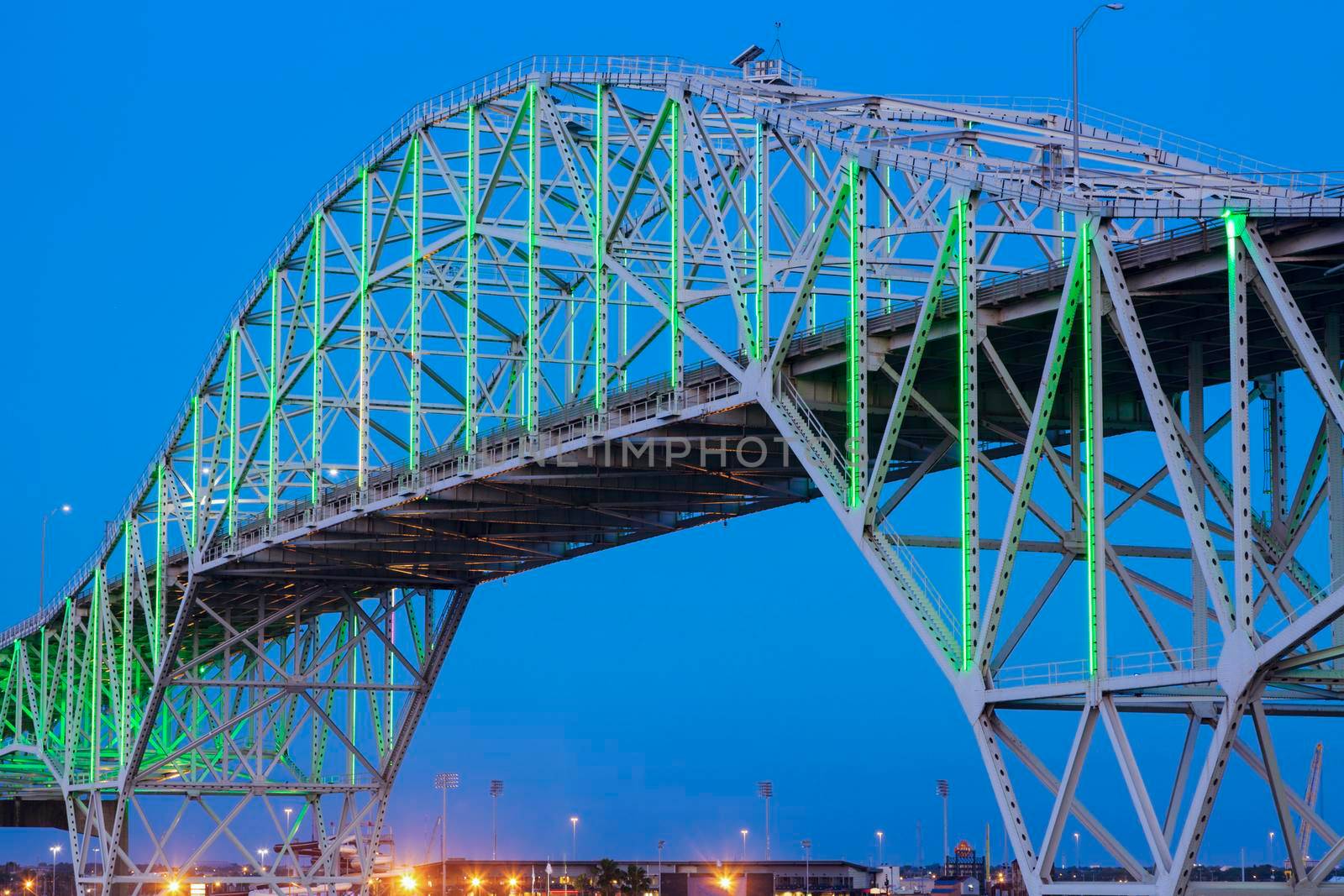Corpus Christi Harbor Bridge. Corpus Christi, Texas, USA.