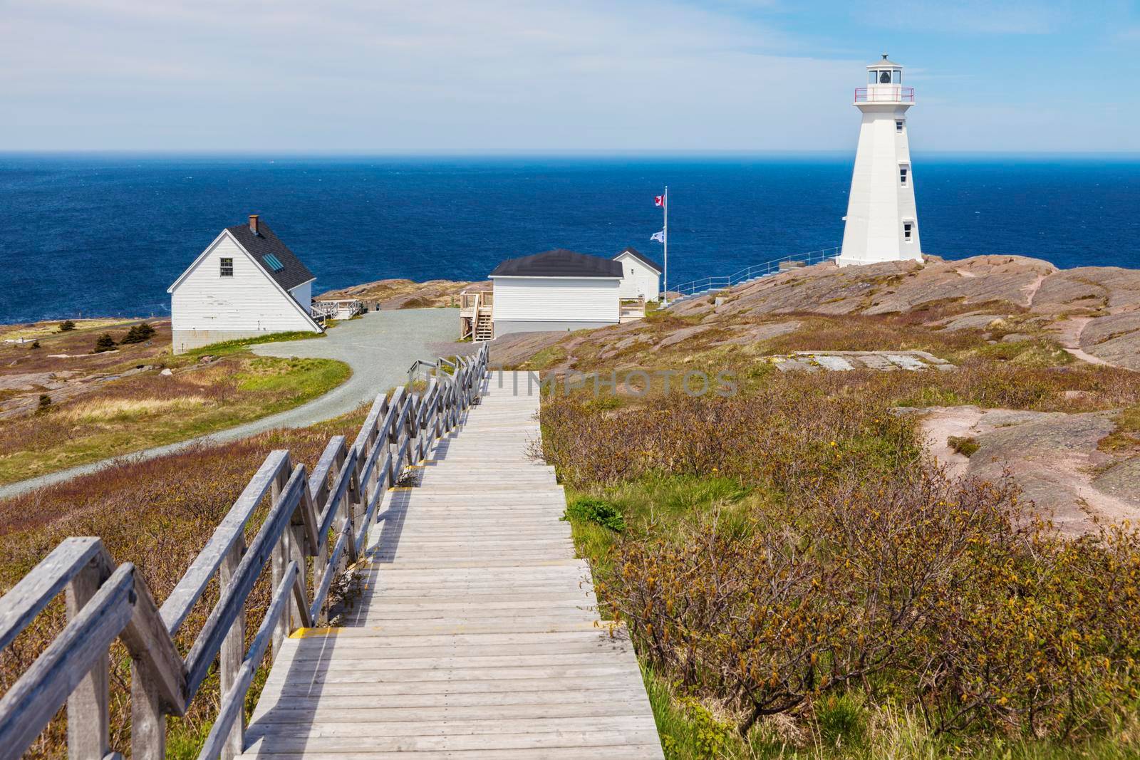 Cape Spear Lighthouse. St. John's, Newfoundland and Labrador, Canada.