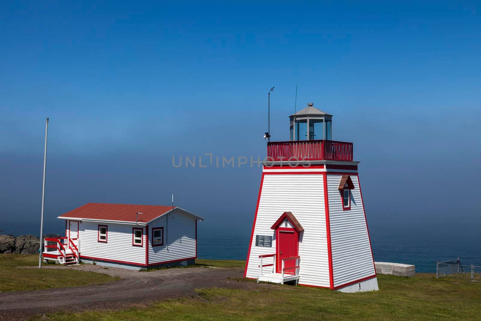 Fortune Head Lighthouse. Newfoundland and Labrador, Canada.