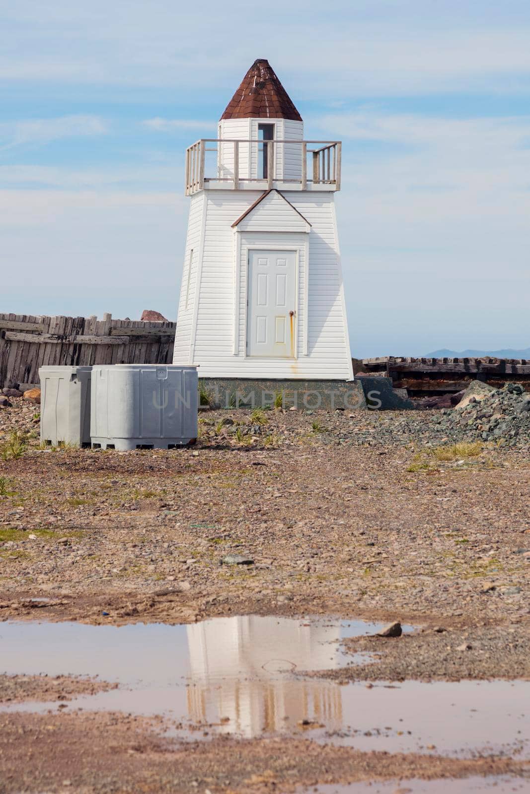 Garnish Lighthouse, Newfoundland. Newfoundland and Labrador, Canada.