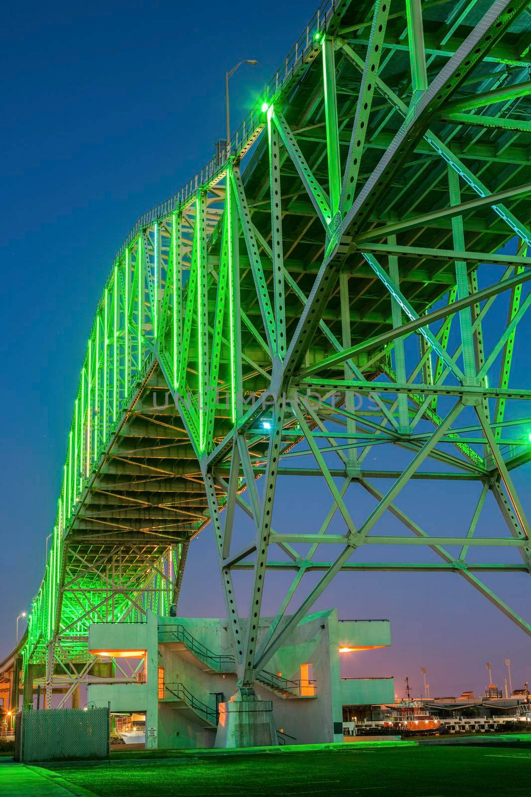 Corpus Christi Harbor Bridge. Corpus Christi, Texas, USA.