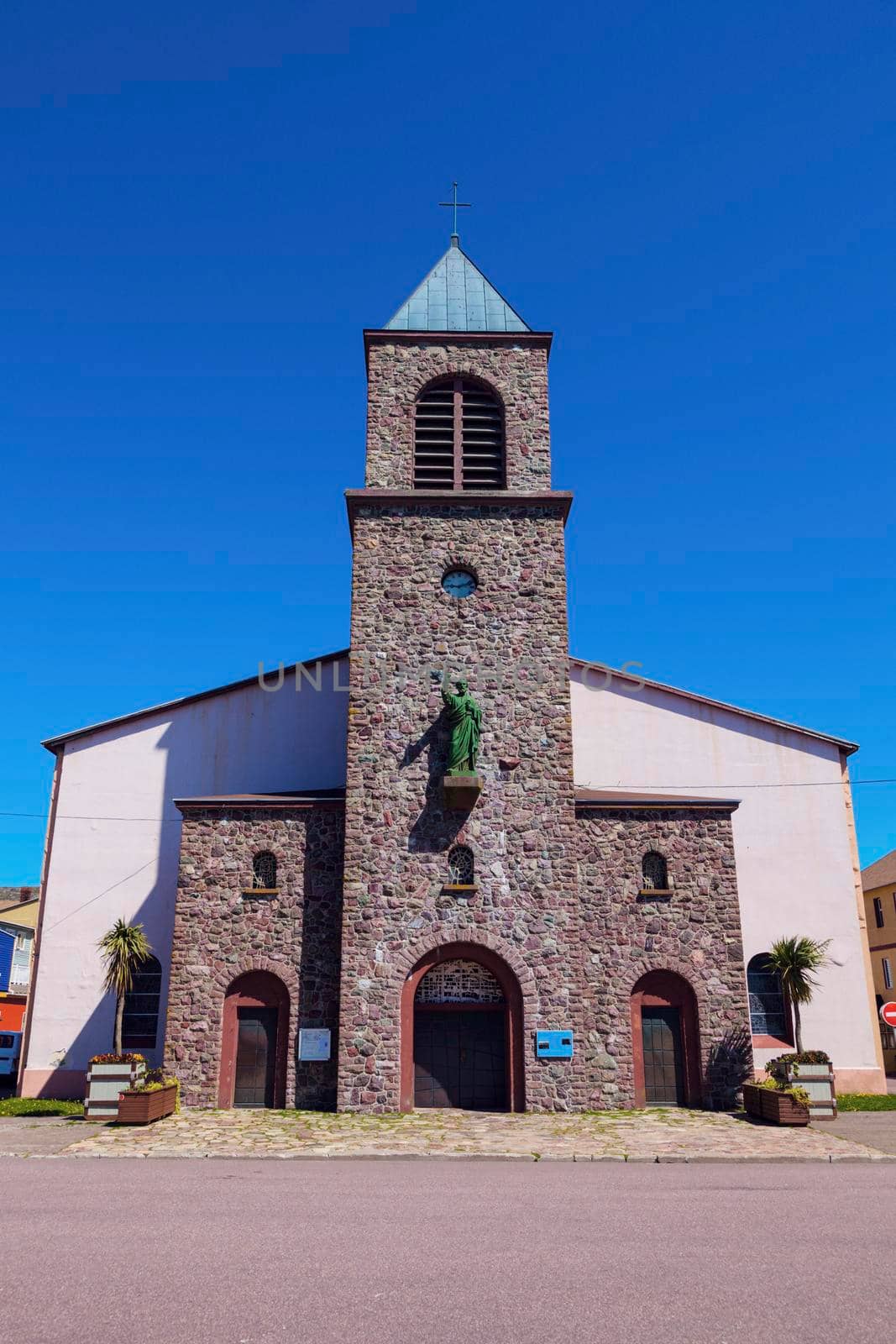 Saint Pierre Cathedral. Saint Pierre, Saint Pierre and Miquelon.