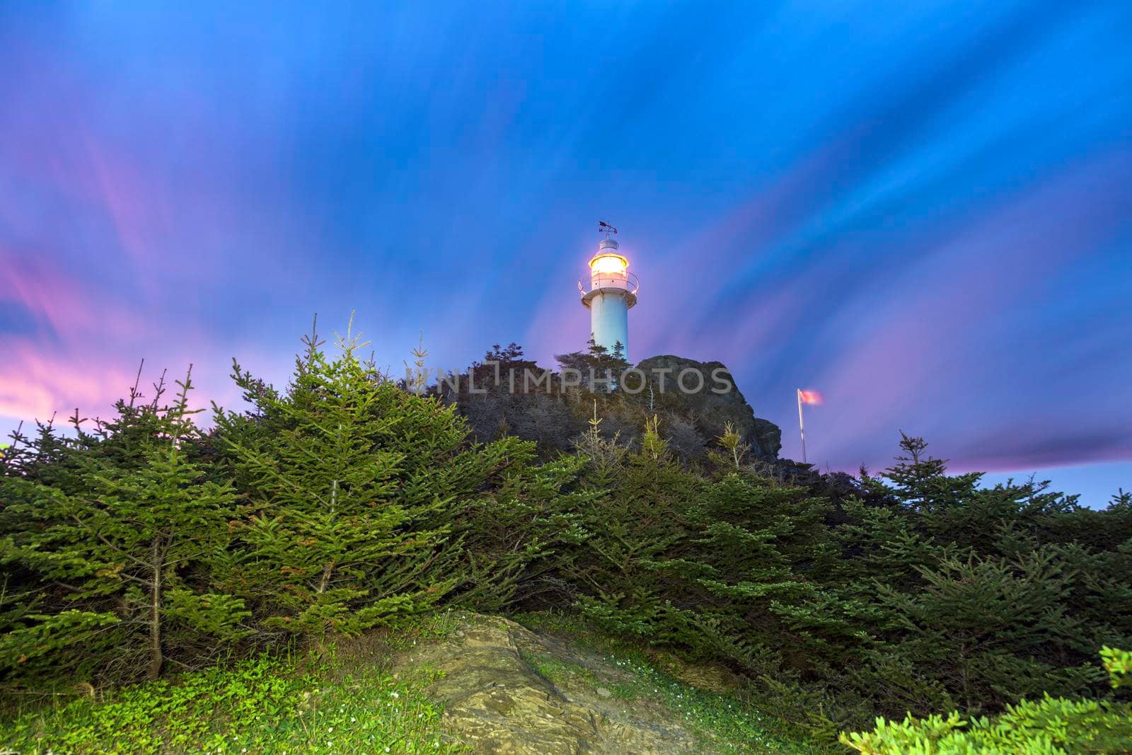 Lobster Cove Head Lighthouse. Newfoundland and Labrador, Canada.