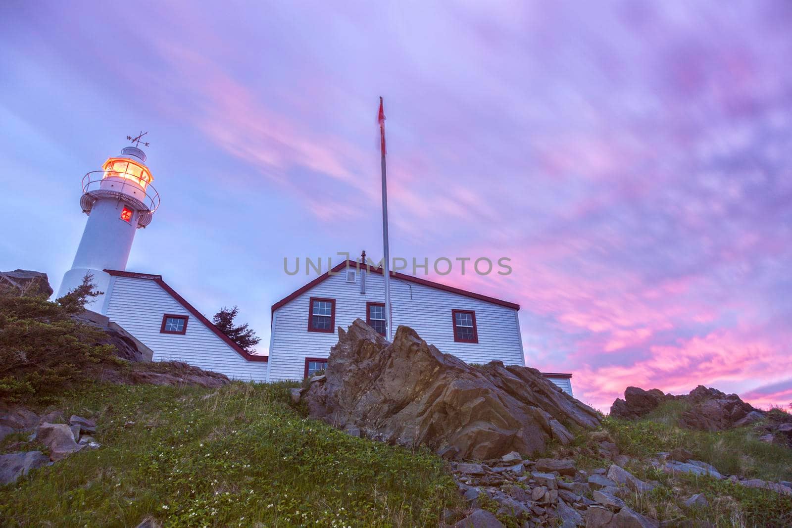 Lobster Cove Head Lighthouse. Newfoundland and Labrador, Canada.
