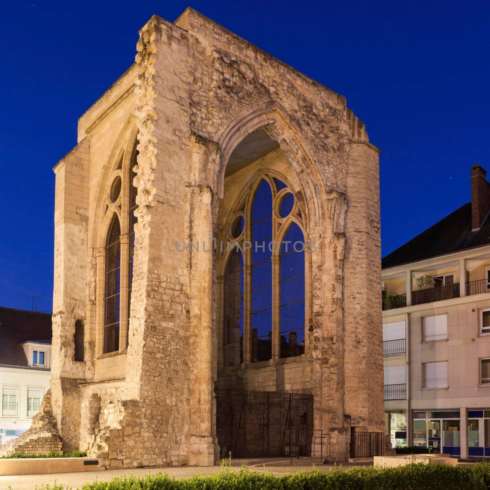 Saint Barthelemy Church in Beauvais. Beauvais, Hauts-de-France, France.