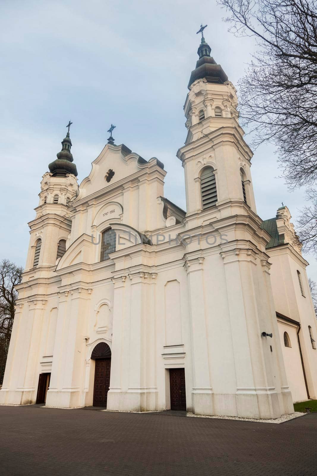 Church of the Nativity of the Blessed Virgin Mary in Biala Podlaska. Biala Podlaska, Lubelskie, Poland.