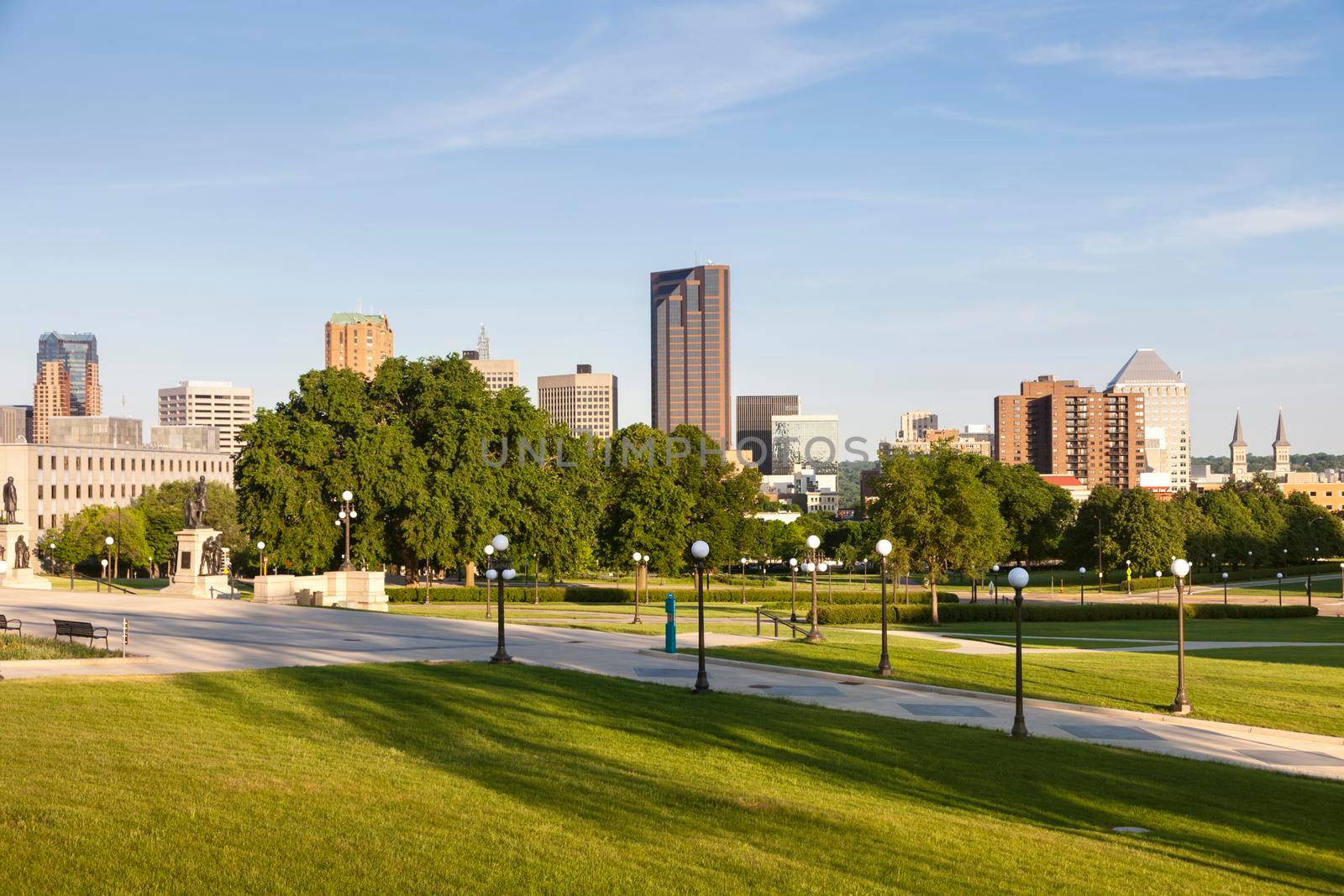 Panorama of St. Paul. St. Paul, Minnesota, USA.