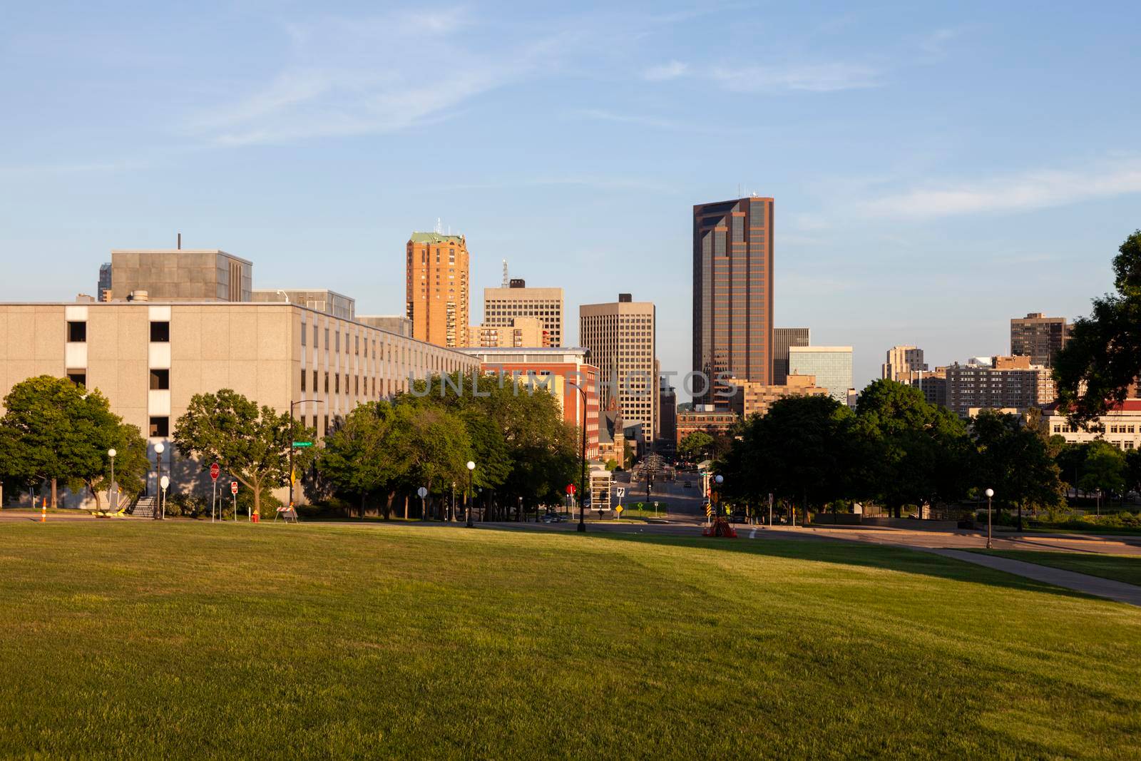 Panorama of St. Paul. St. Paul, Minnesota, USA.