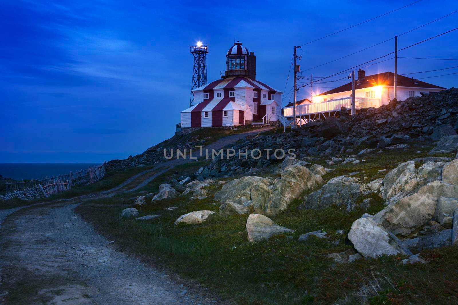 Cape Bonavista Lighthouse, Newfoundland. Bonavista, Newfoundland and Labrador, Canada.