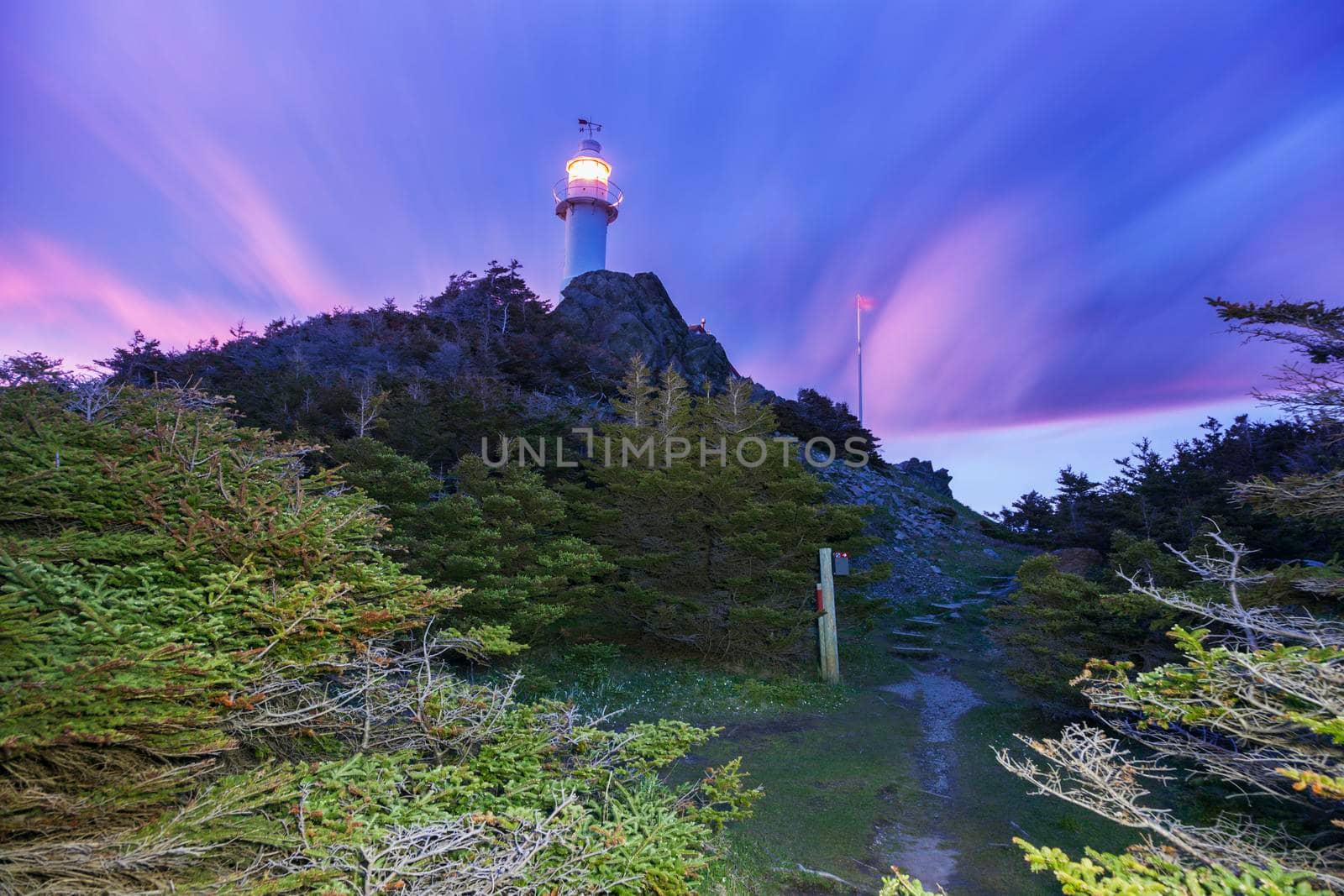 Lobster Cove Head Lighthouse. Newfoundland and Labrador, Canada.
