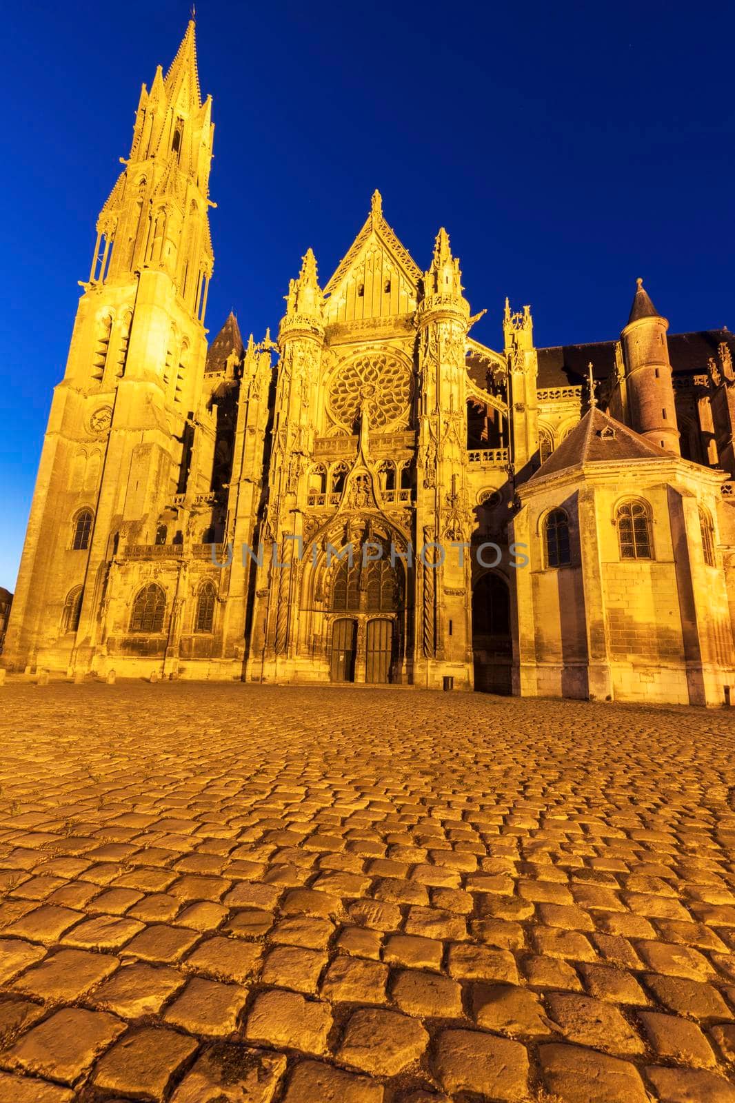Senlis Notre Dame Cathedral. Senlis, Hauts-de-France, France.