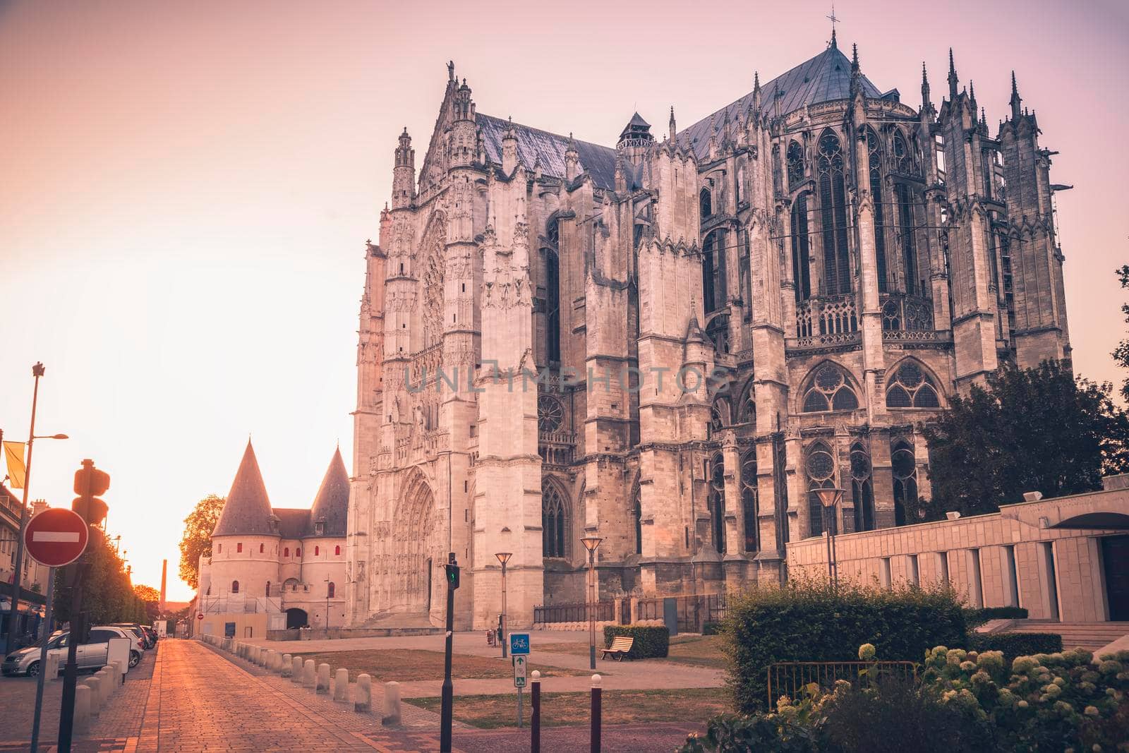St. Peter Cathedral in Beauvais. Beauvais, Hauts-de-France, France.