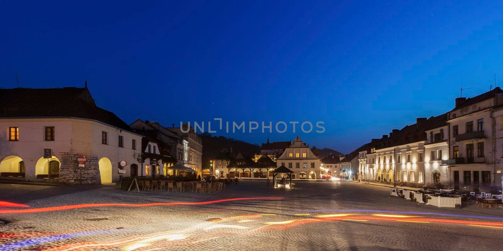 Old well on Market Square in Kazimierz Dolny by benkrut