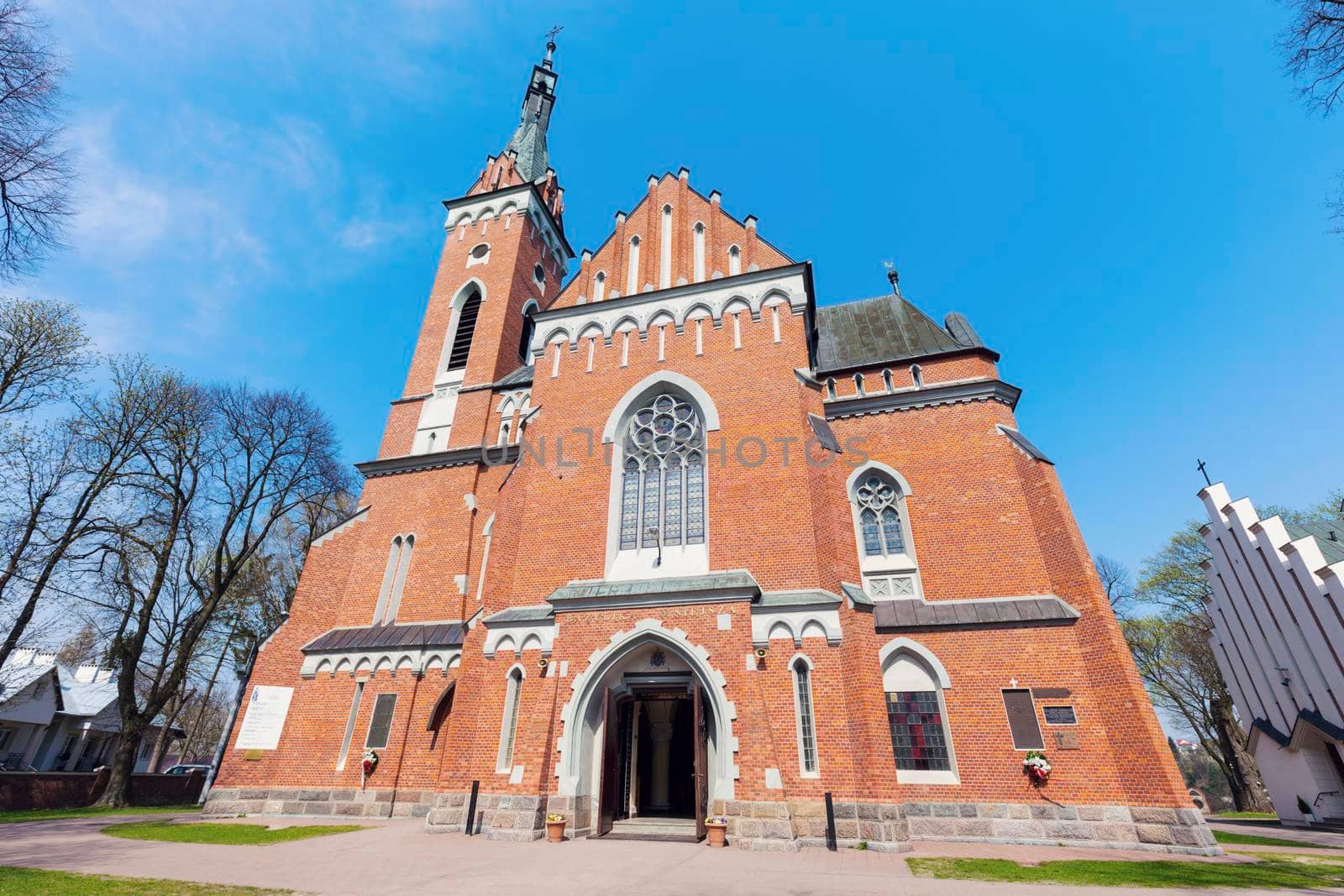 St. Wojciech Basilica in Wawolnica. Wawolnica, Lubelskie, Poland.
