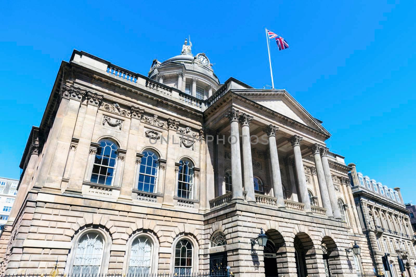 Liverpool Town Hall.  Liverpool, North West England, UK.
