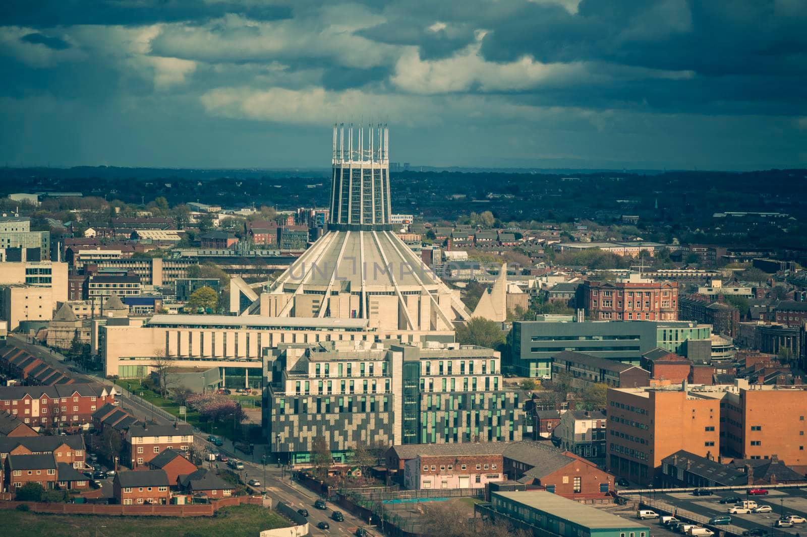 Liverpool Metropolitan Cathedral. Liverpool, North West England, UK.