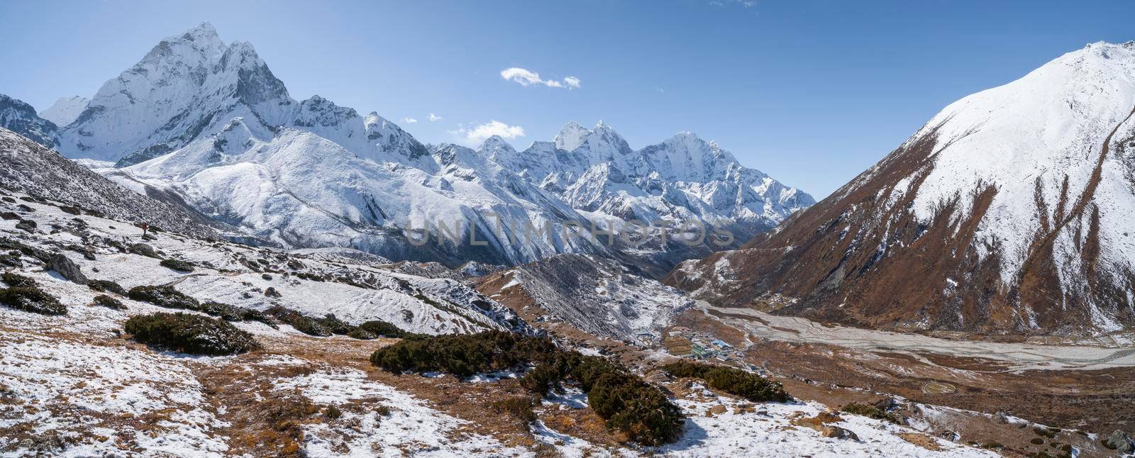 Ama Dablam peak or summit and Everest base camp trek by Arsgera
