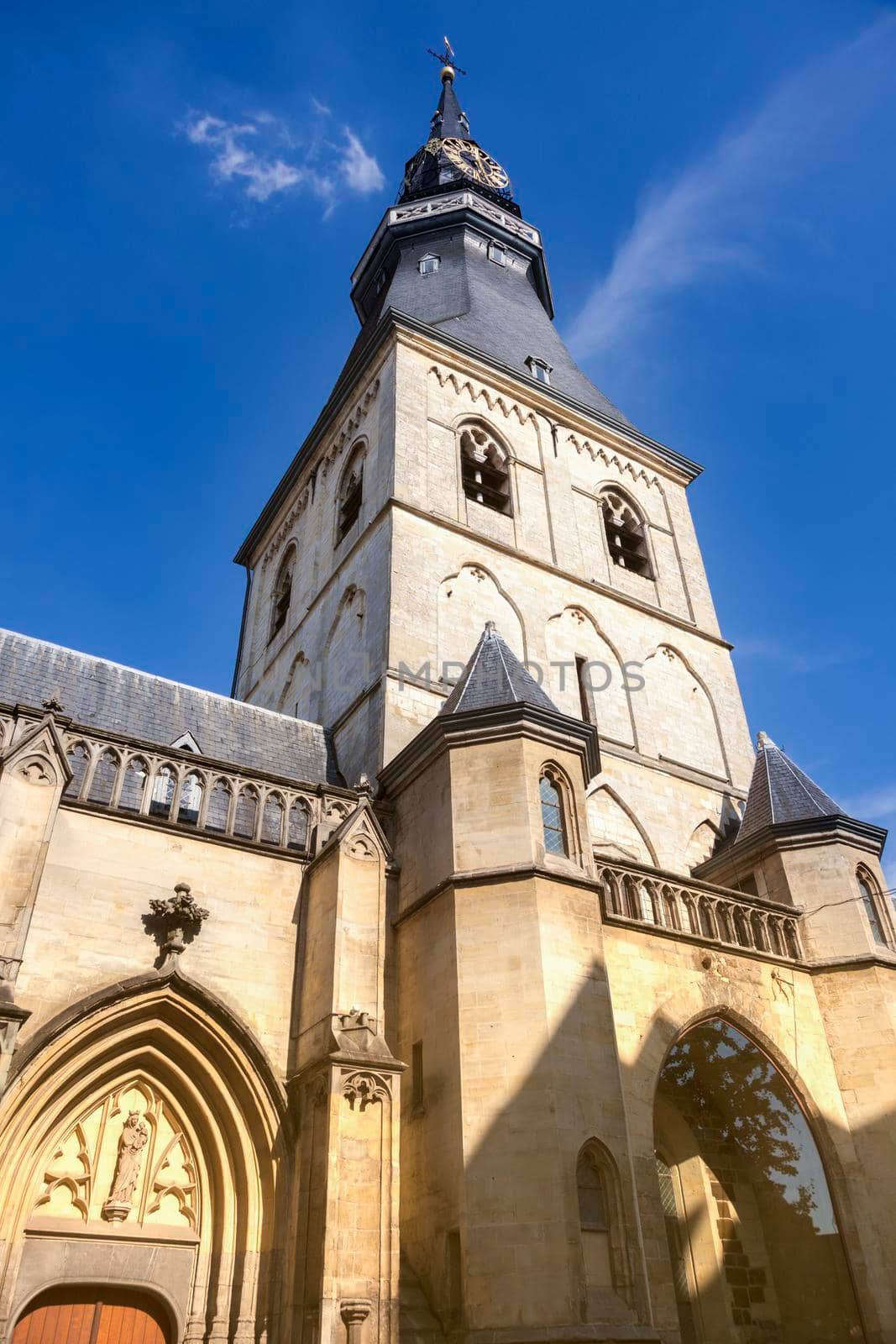 St. Quentin Cathedral in Hasselt. Hasselt, Flemish Region, Belgium.