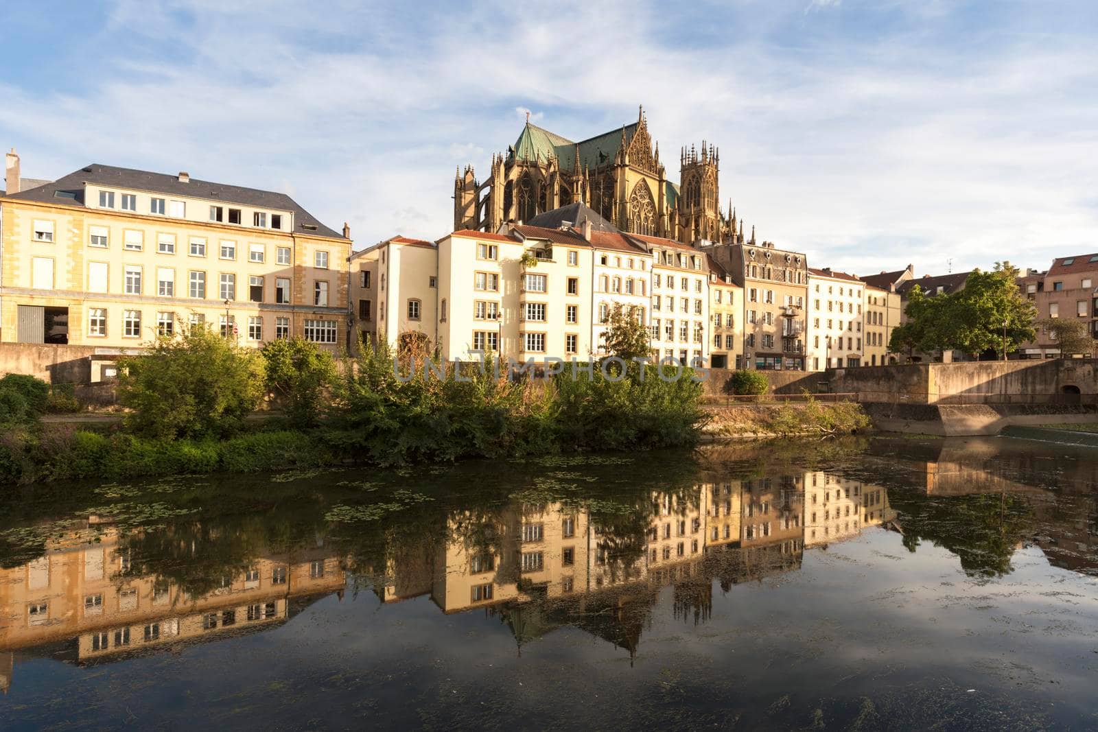 Cathedral of Saint Stephen in Metz. Metz, Grand Est, France.