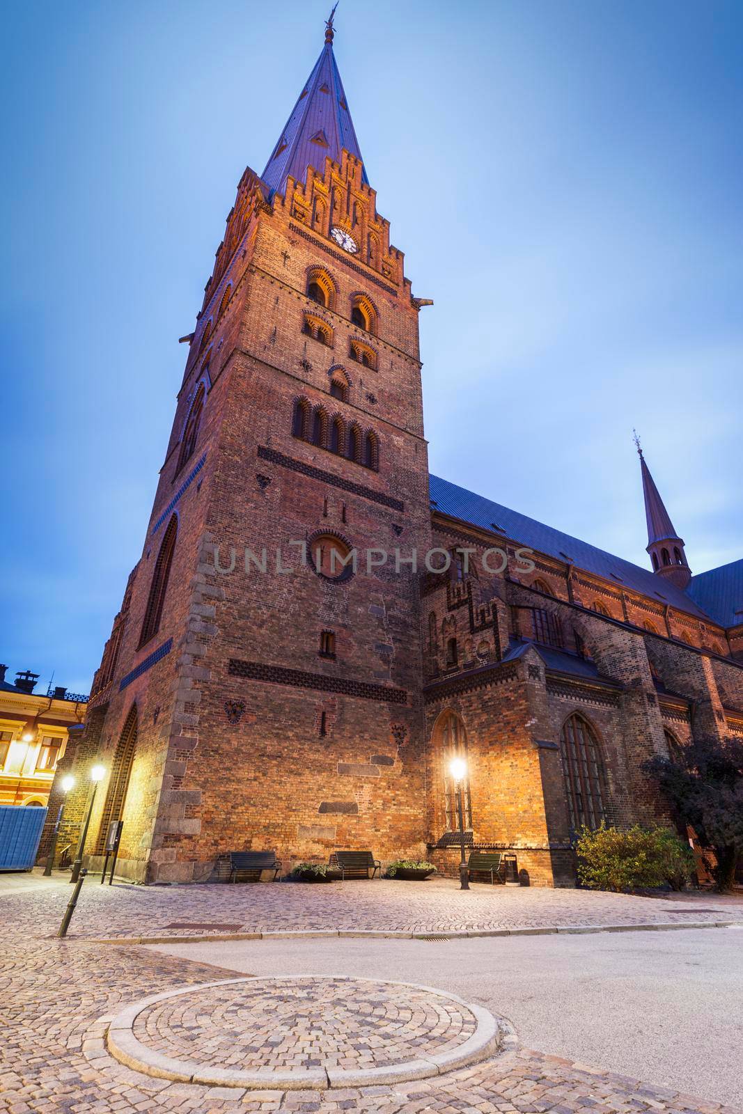 St Petri Cathedral in Malmo. Malmo, Scania, Sweden.