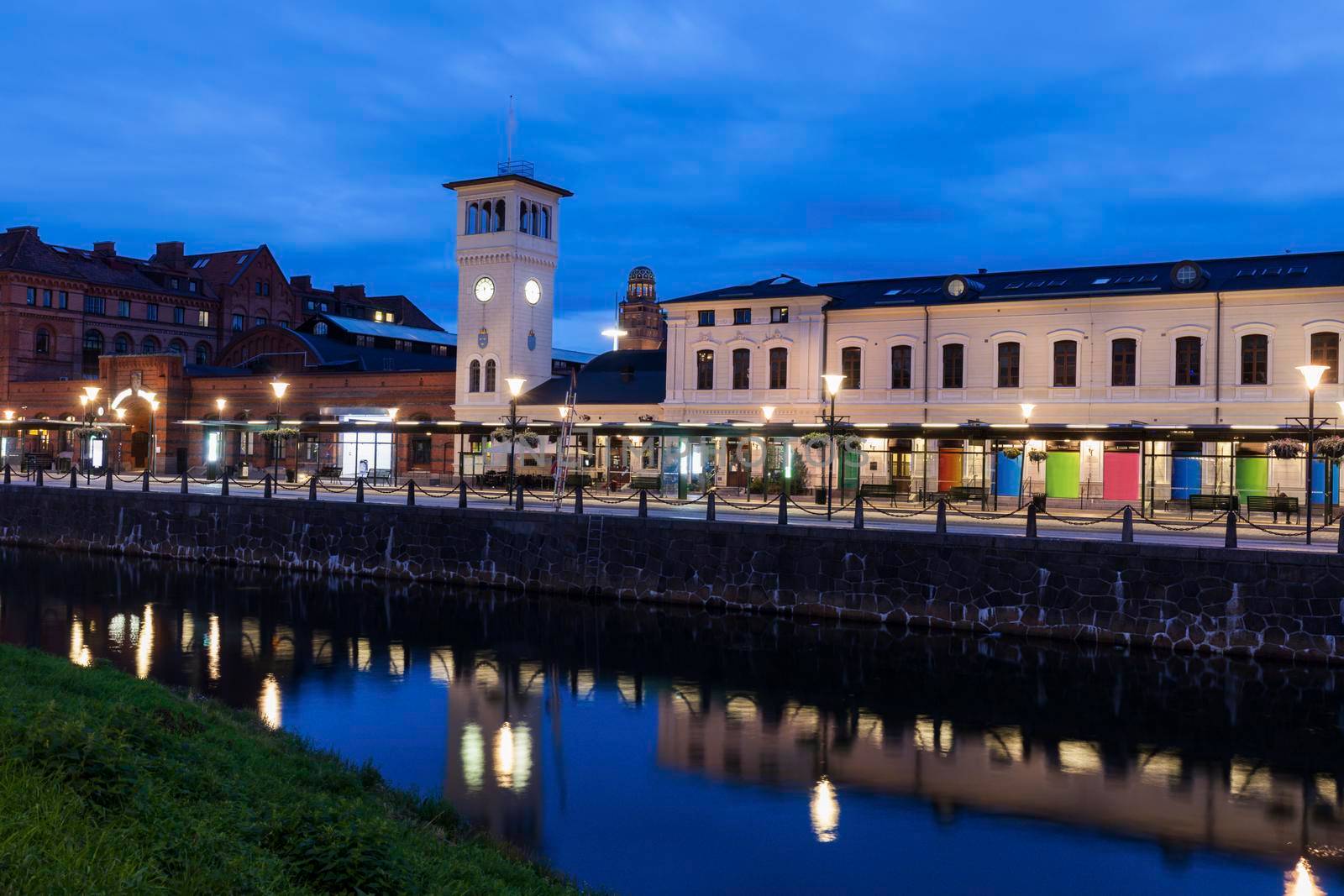 Railway Station in Malmo. Malmo, Scania, Sweden.