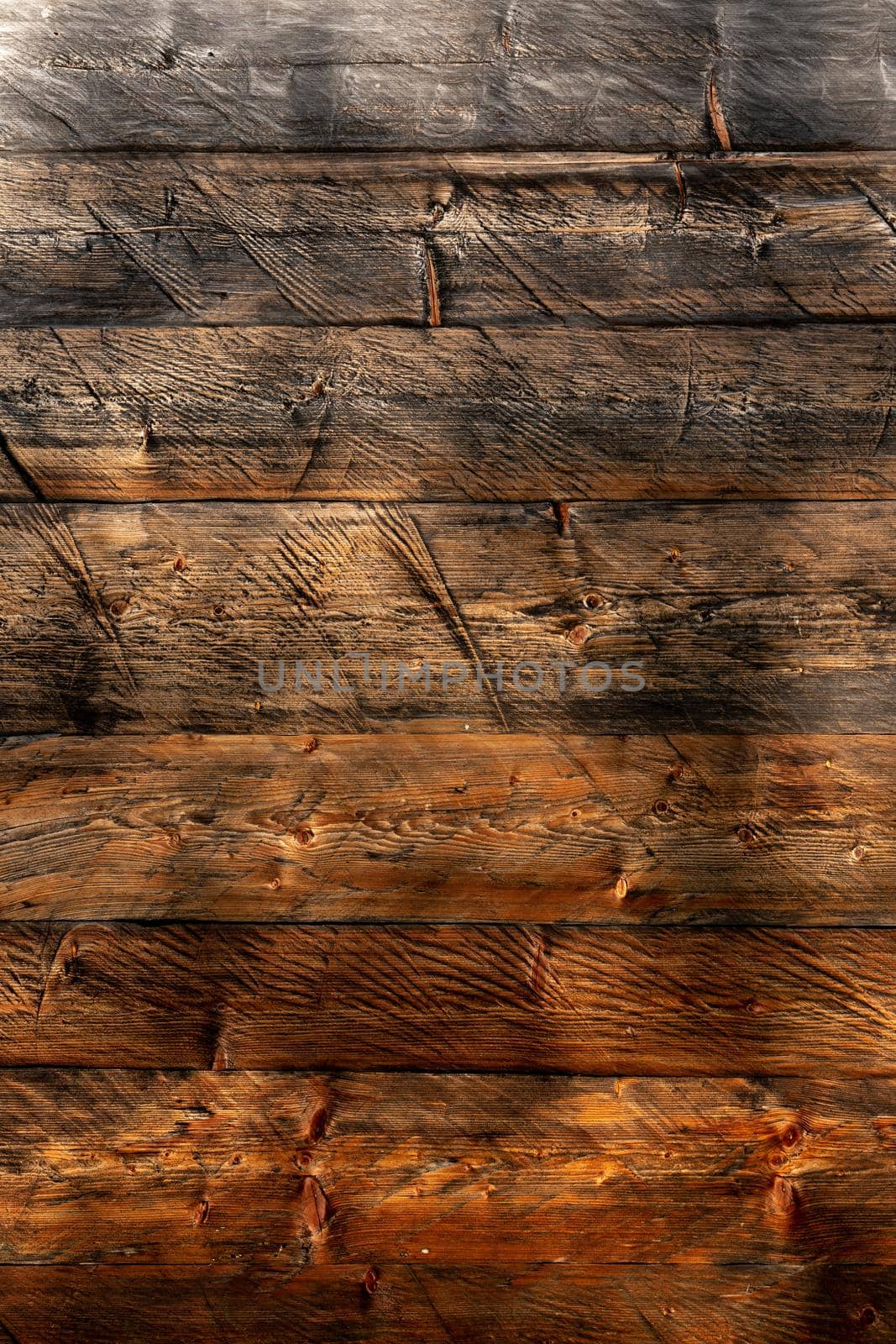 Wooden Rustic texture or background. Aged wood wall and boards