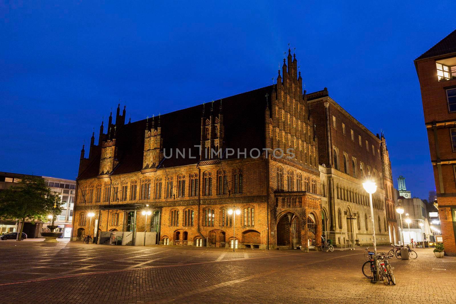 Old Town Hall in Hanover. Hanover, Lower Saxony, Germany