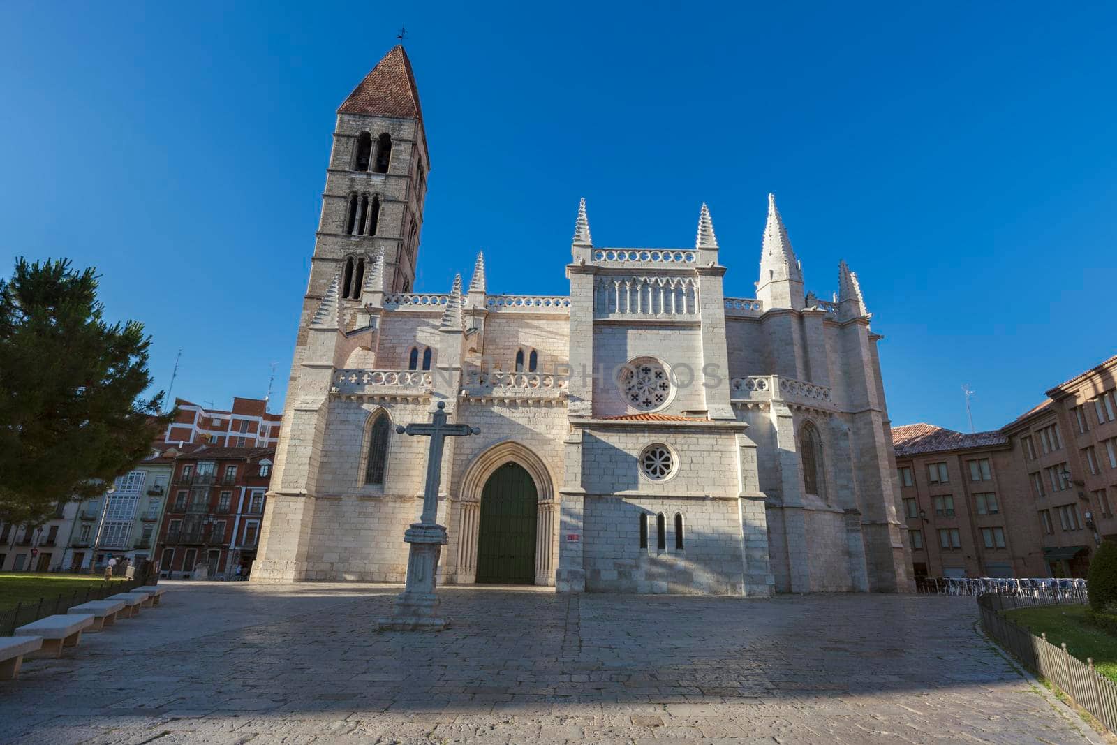 Saint Mary the Ancient Church in Valladolid. Valladolid, Castile and Leon, Spain.