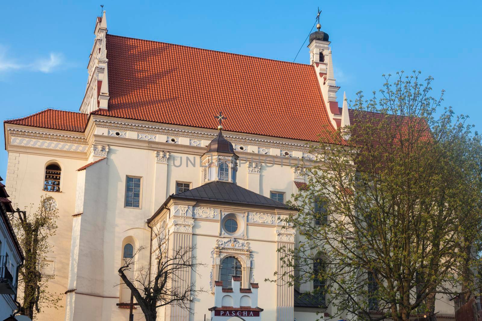 Parish Church of St. John the Baptist in Kazimierz Dolny. Kazimierz Dolny, Lubelskie, Poland.