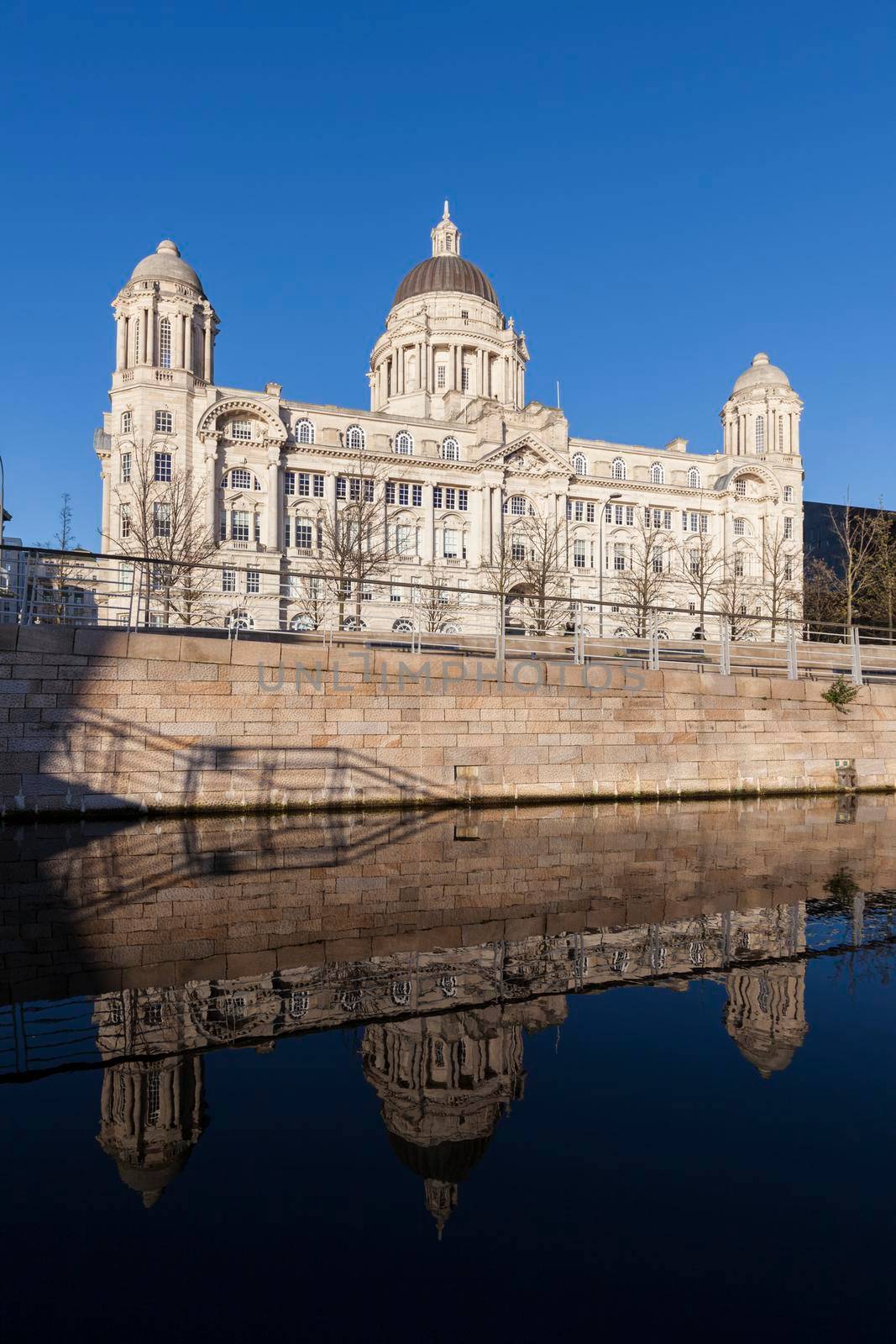 Port of Liverpool Building. Liverpool, North West England, UK.