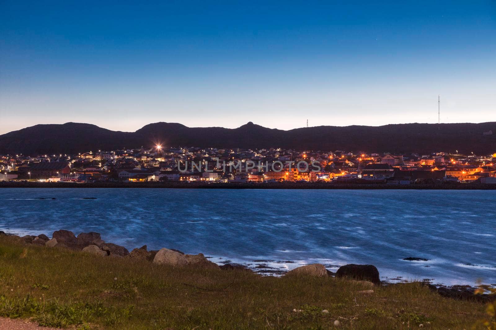 Saint Pierre panorama. Saint Pierre, Saint Pierre and Miquelon.
