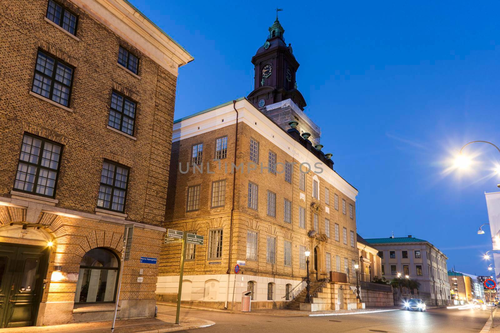 German Church in Gothenburg. Gothenburg, Vasstergotland and Bohuslan, Sweden.