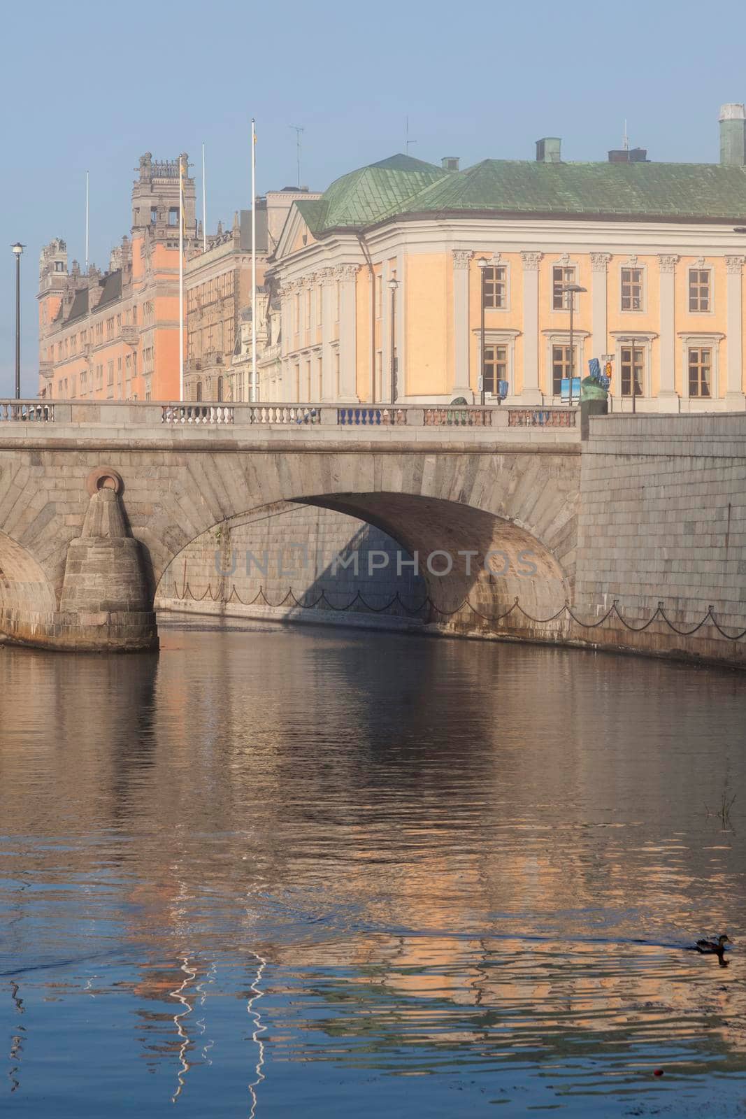 Panorama of Stockholm. Stockholm, Sodermanland and Uppland, Sweden.