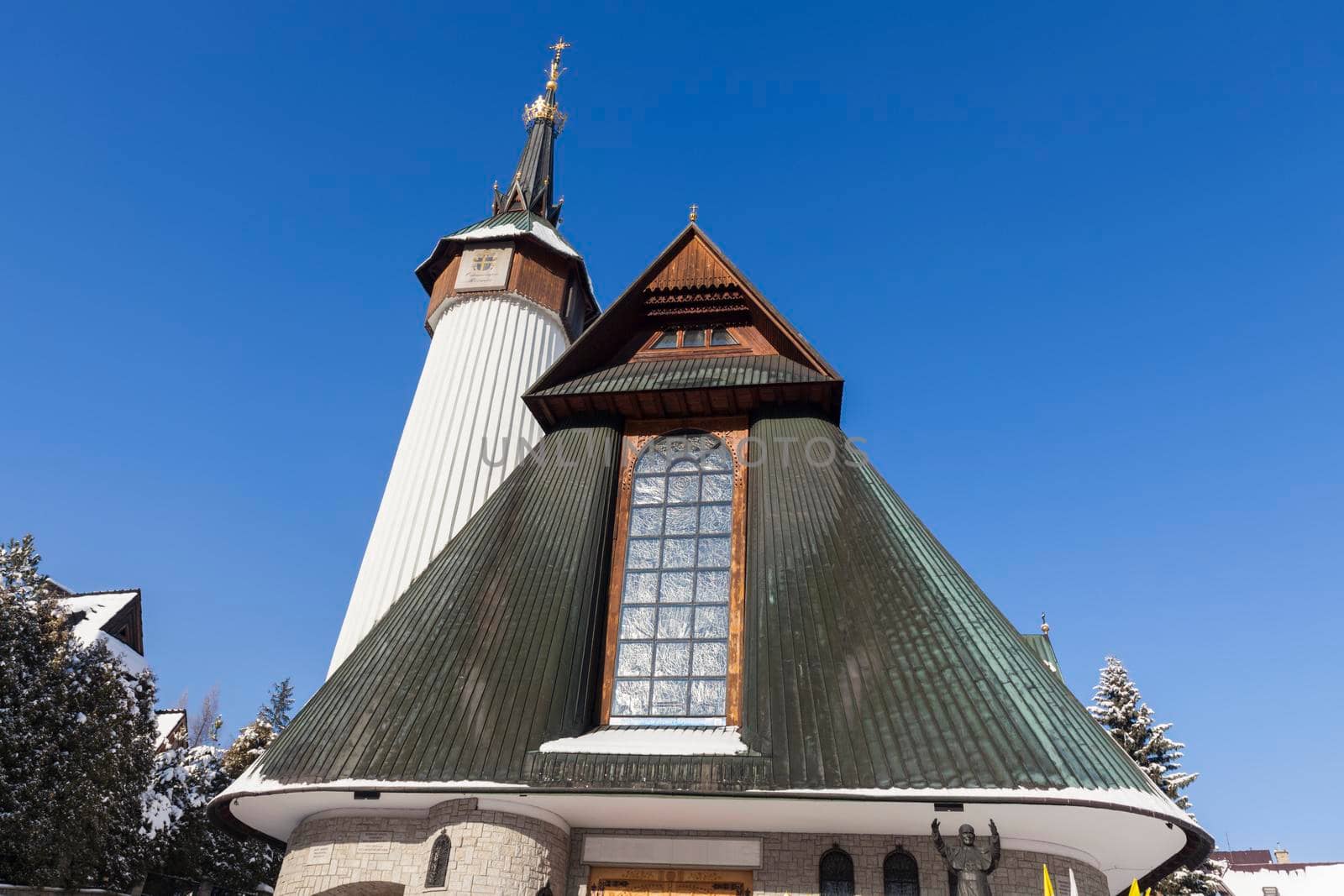 Sanctuary of Our Lady of Fatima in Zakopane. Zakopane, Lesser Poland, Poland.