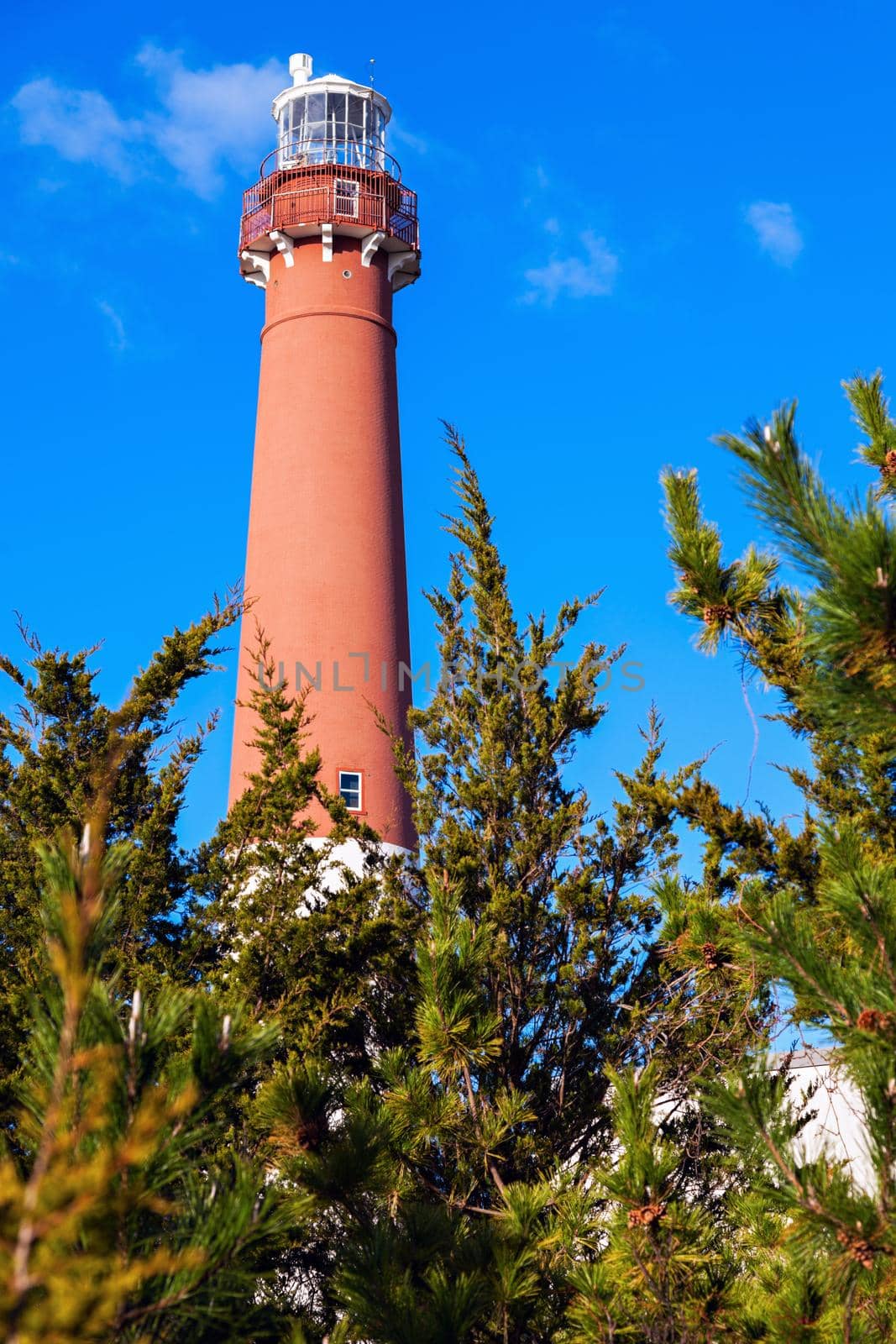 Barnegat Lighthouse in New Jersey, USA.
